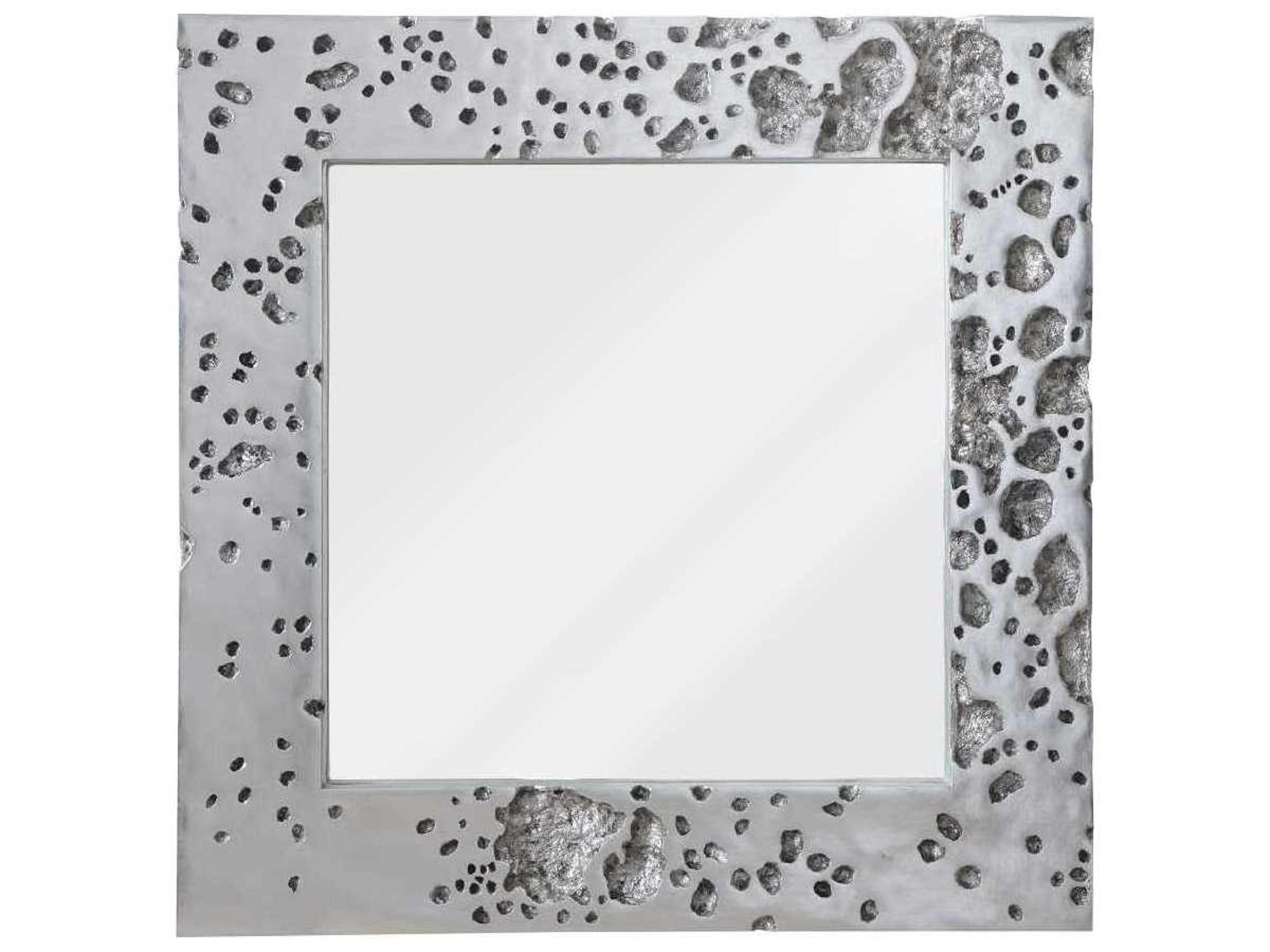 Phillips Collection Silver Leaf Square Wall Mirror