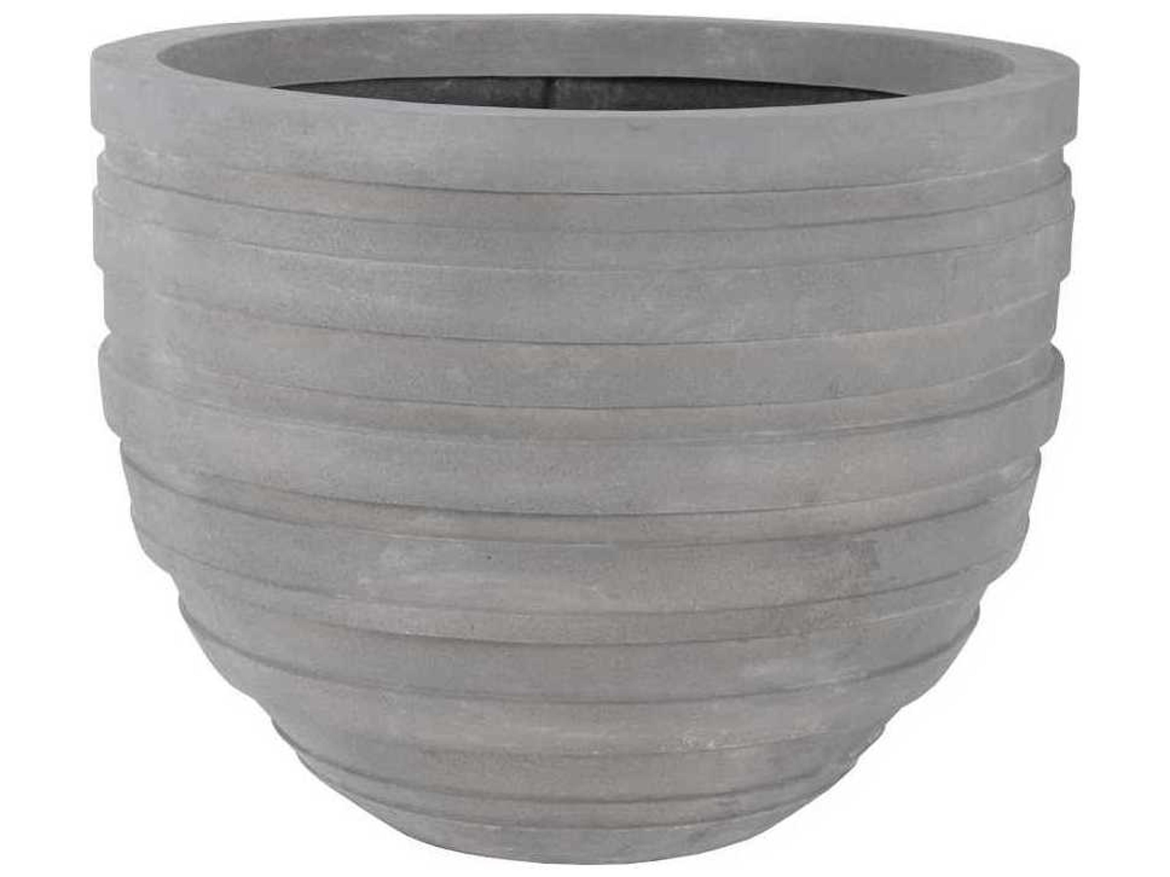 Phillips Collection June Raw Gray 43" Plant Stand