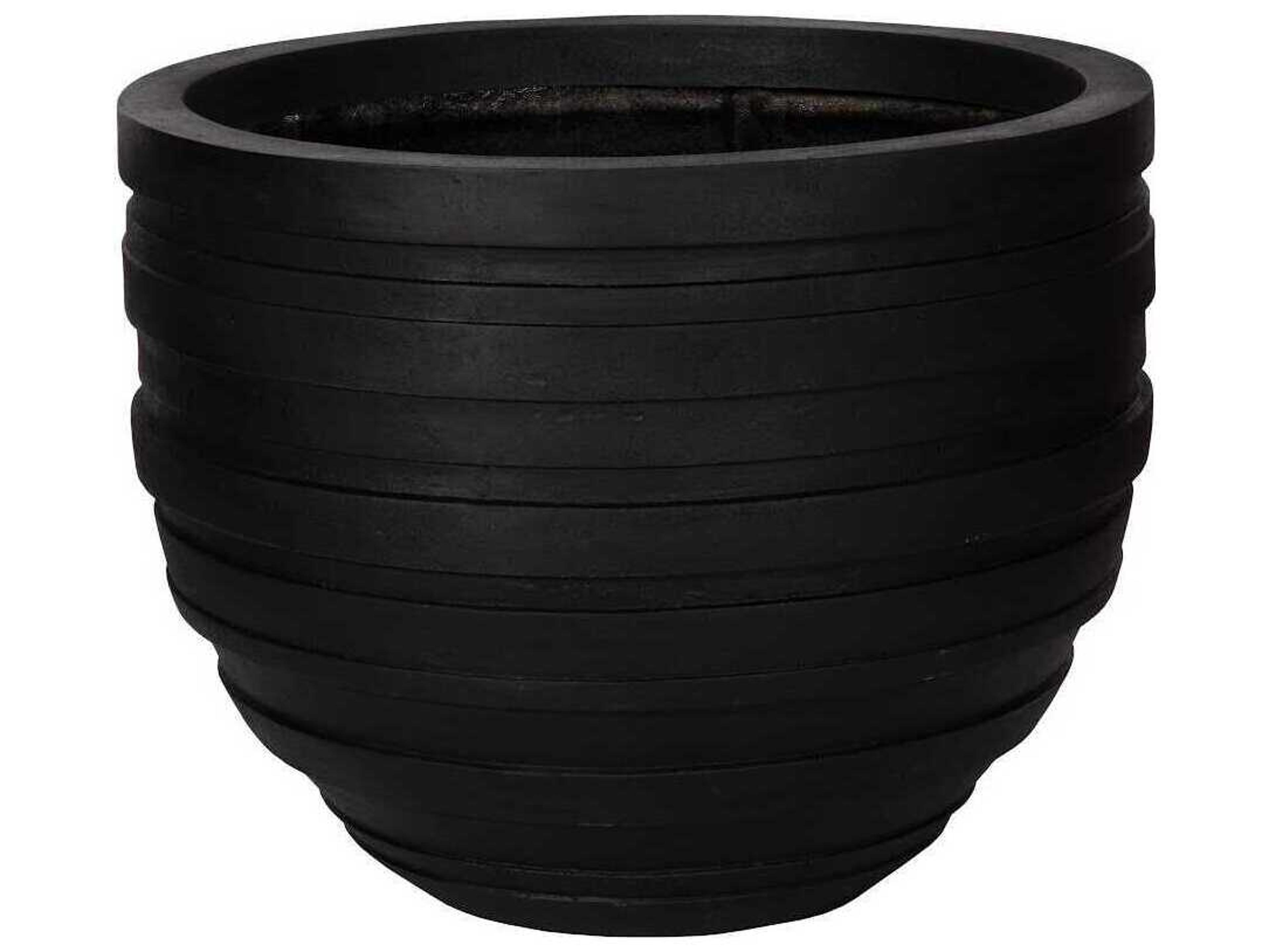 Phillips Collection Black Large June Planter