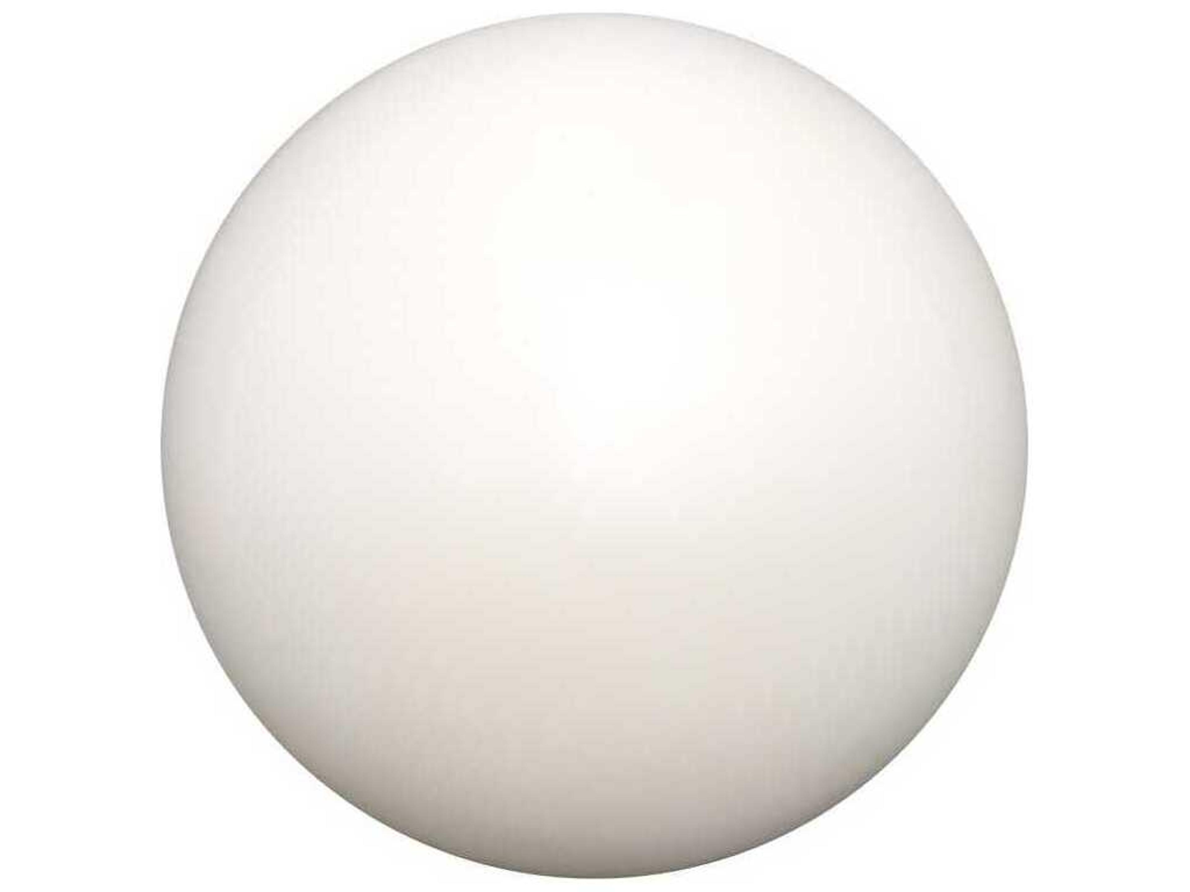 Phillips Collection Pearl White Sphere-In-Half