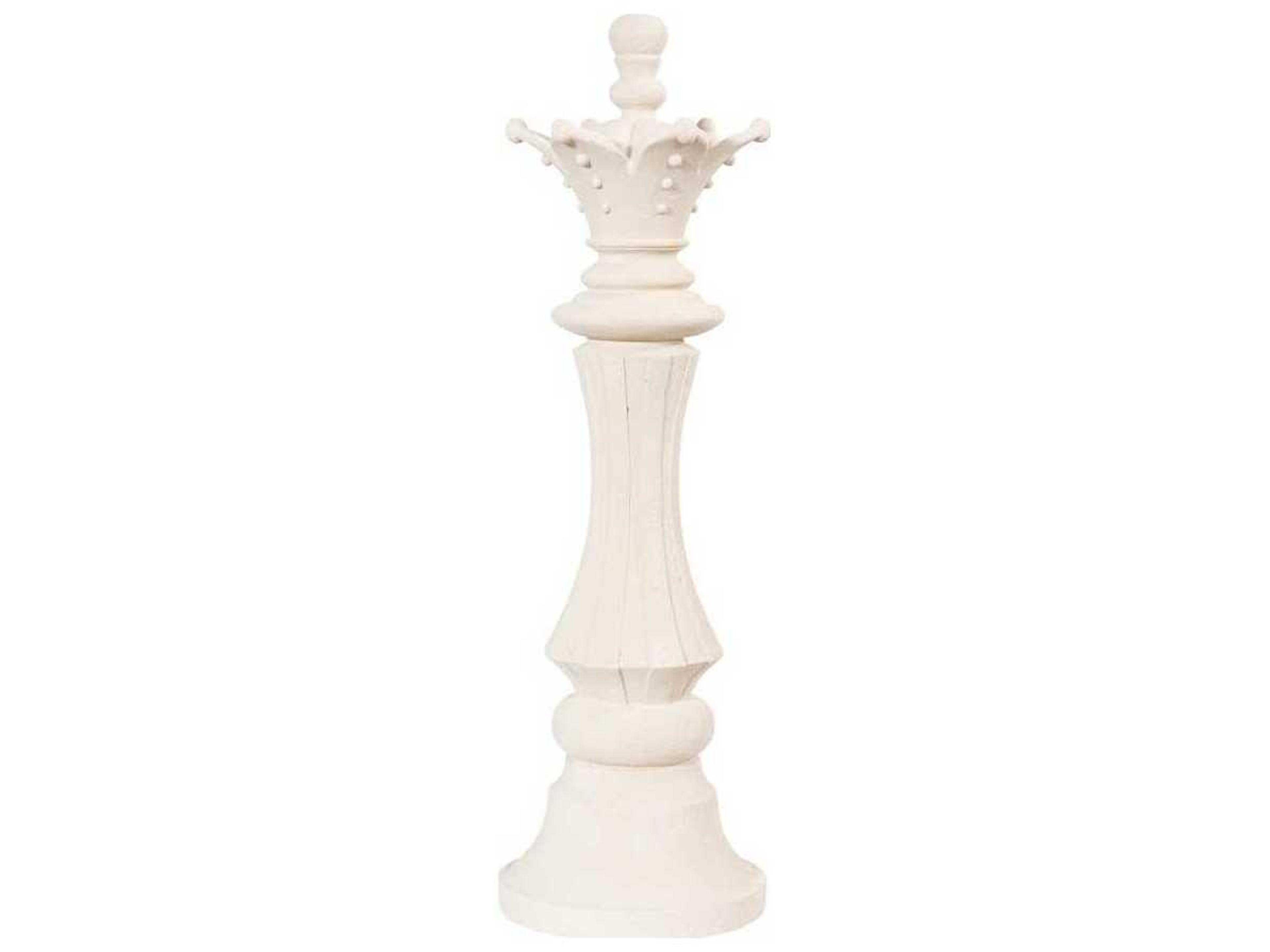 Phillips Collection White Queen Chess Sculpture