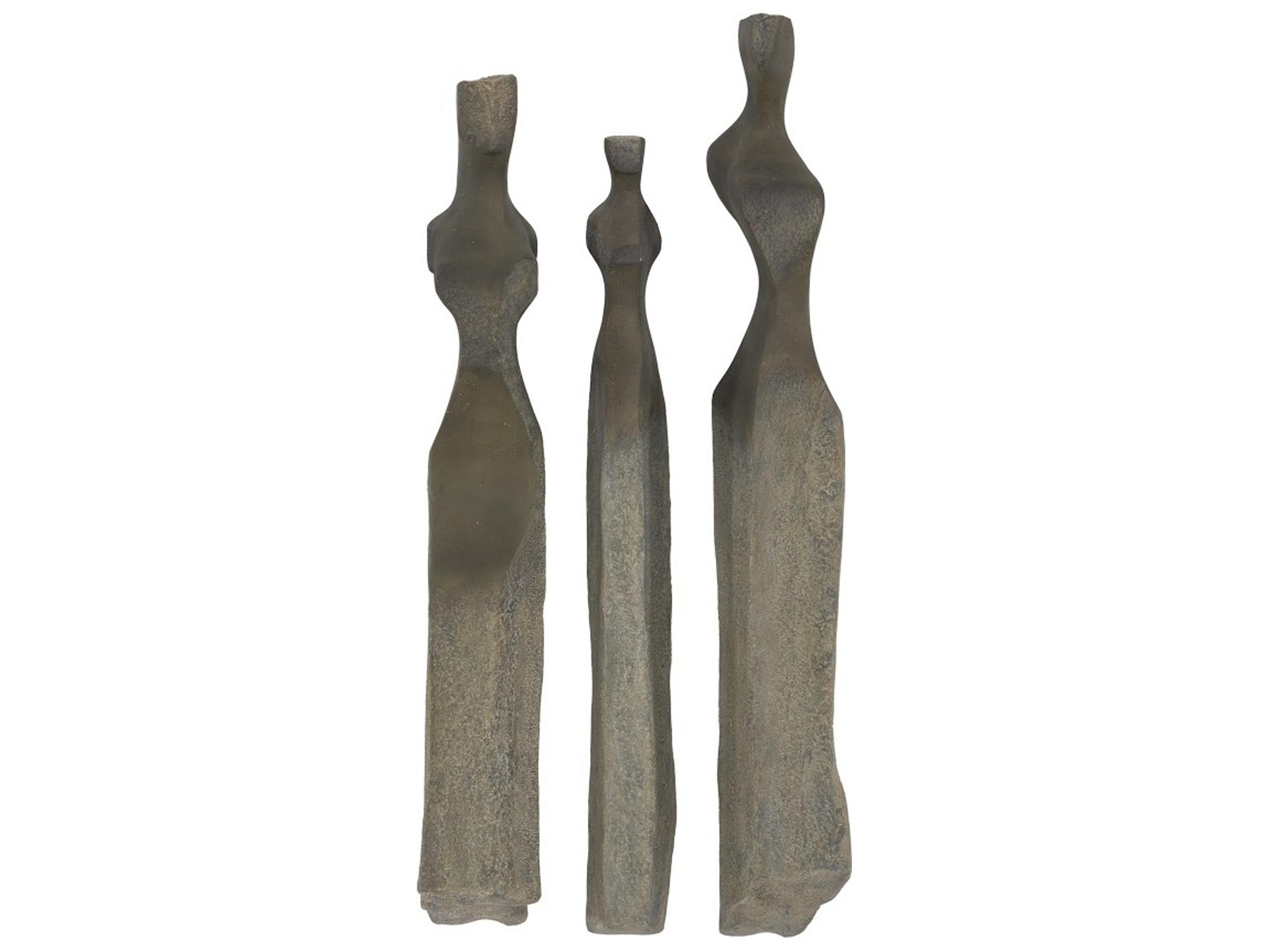 Cast Women Wall Art in Set of 3