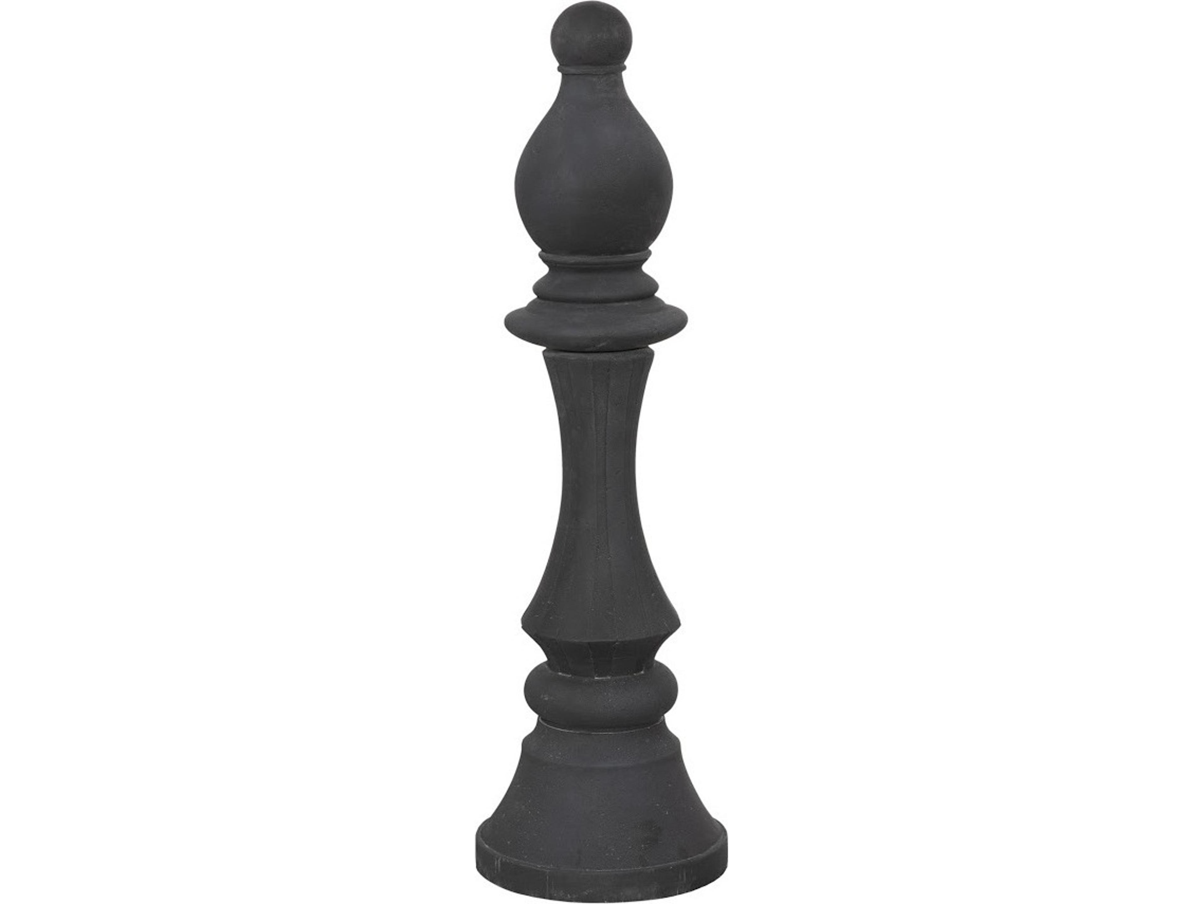 Phillips Collection Bishop Chess Black Sculpture