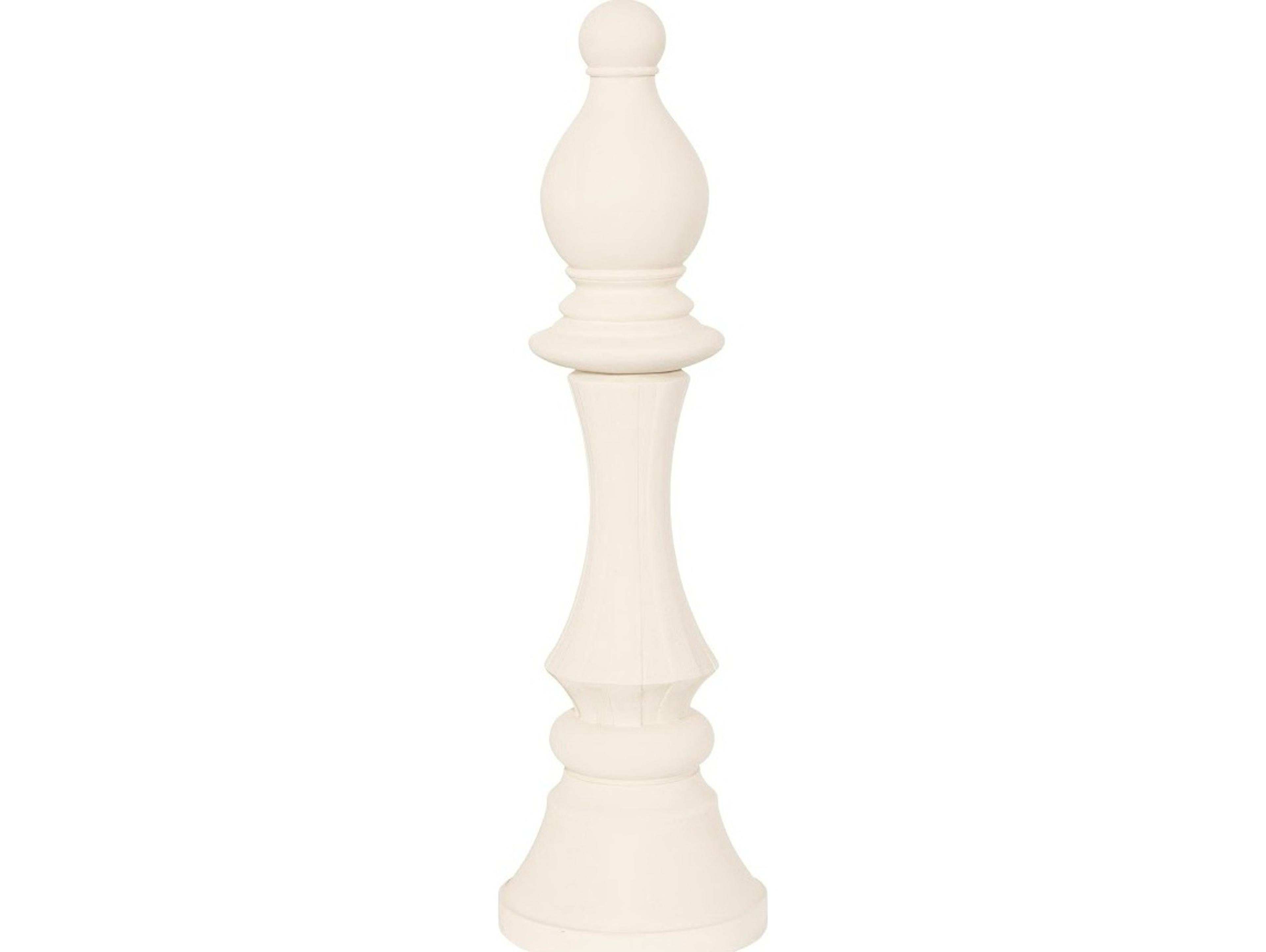 Phillips Collection Bishop Chess Off White Sculpture