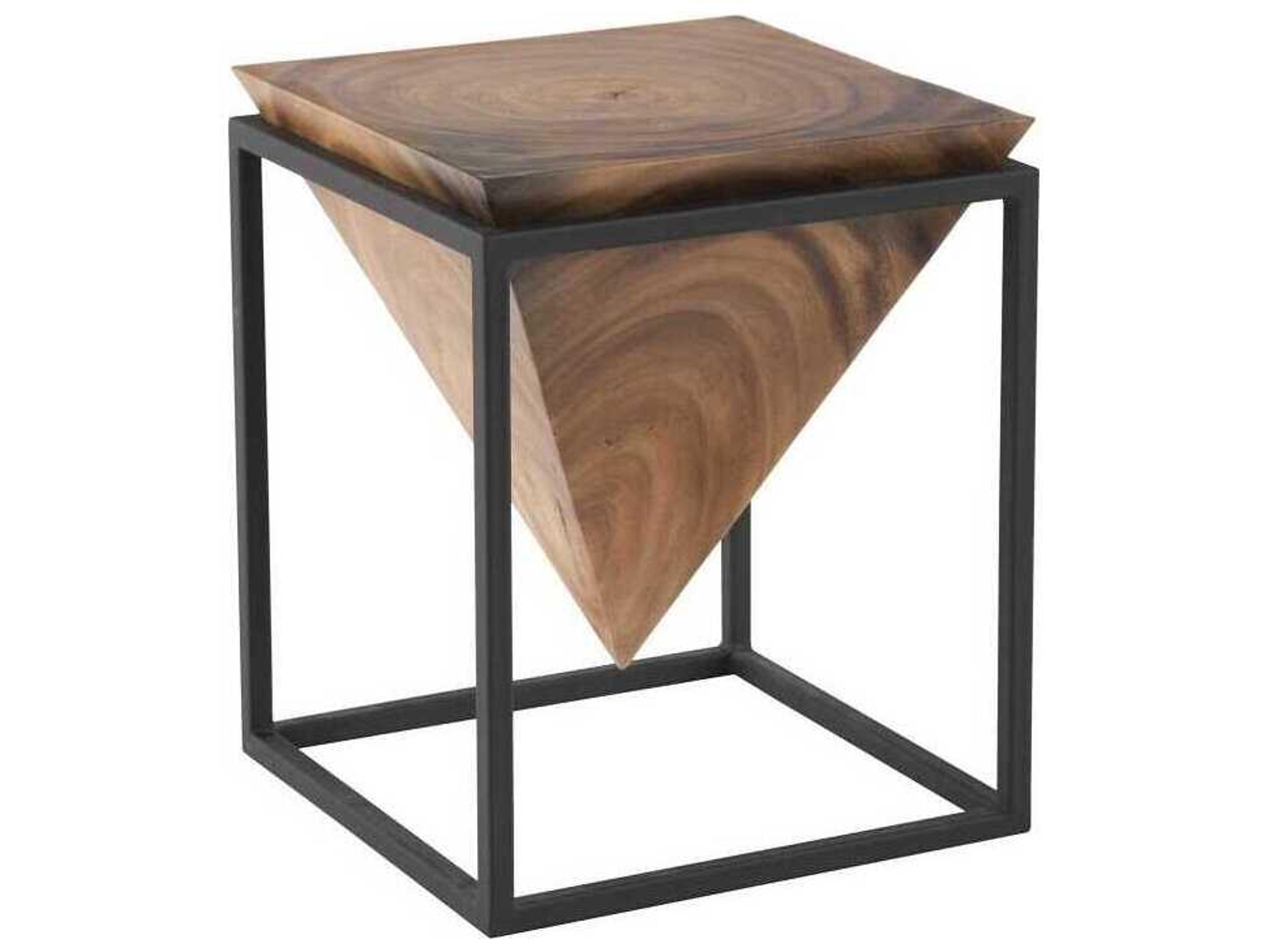 Phillips Collection Square Wood Natural End Table