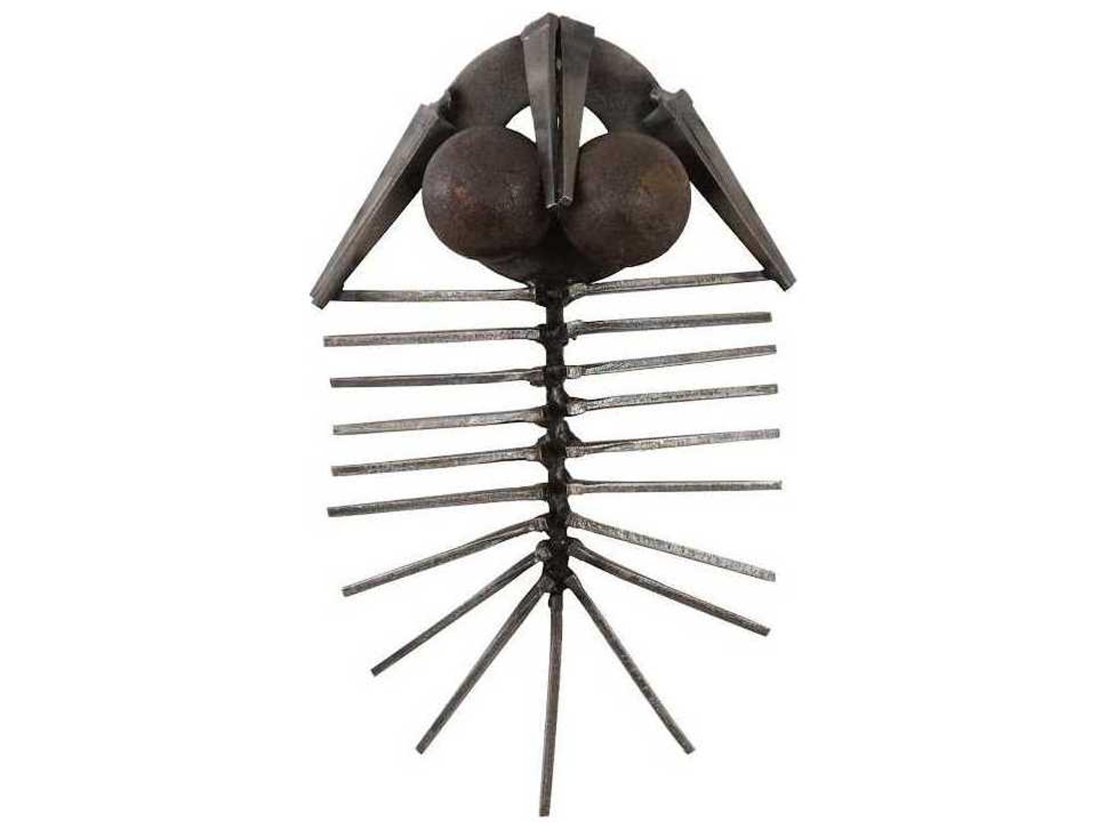 Phillips Collection Rust Trilobites Metal Wall Art