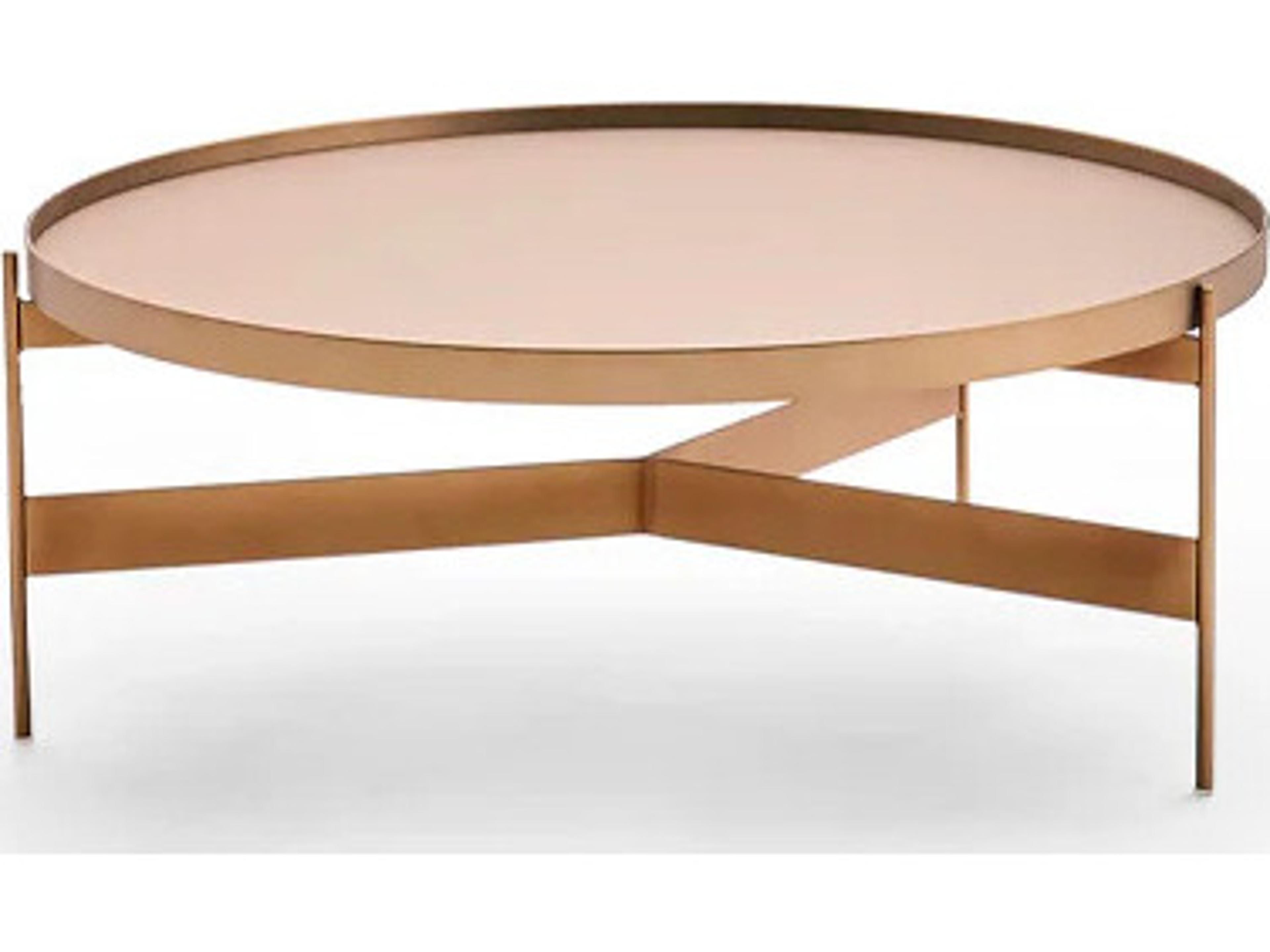 Pianca Abaco Med.Round Coffee Table/Matt.Bronze