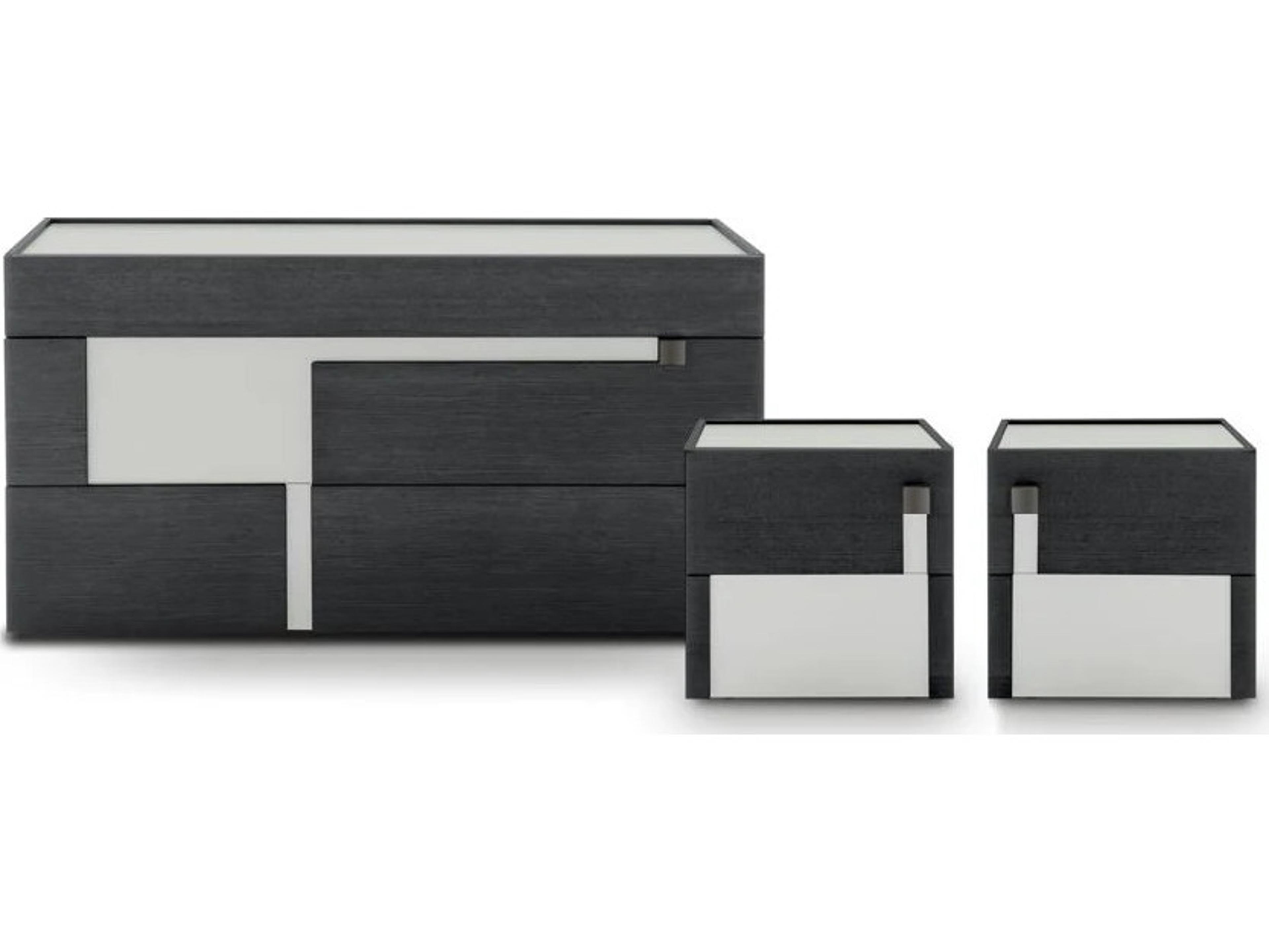 Pianca Logos 2 drwrs nighst.rft/antra/grey matt