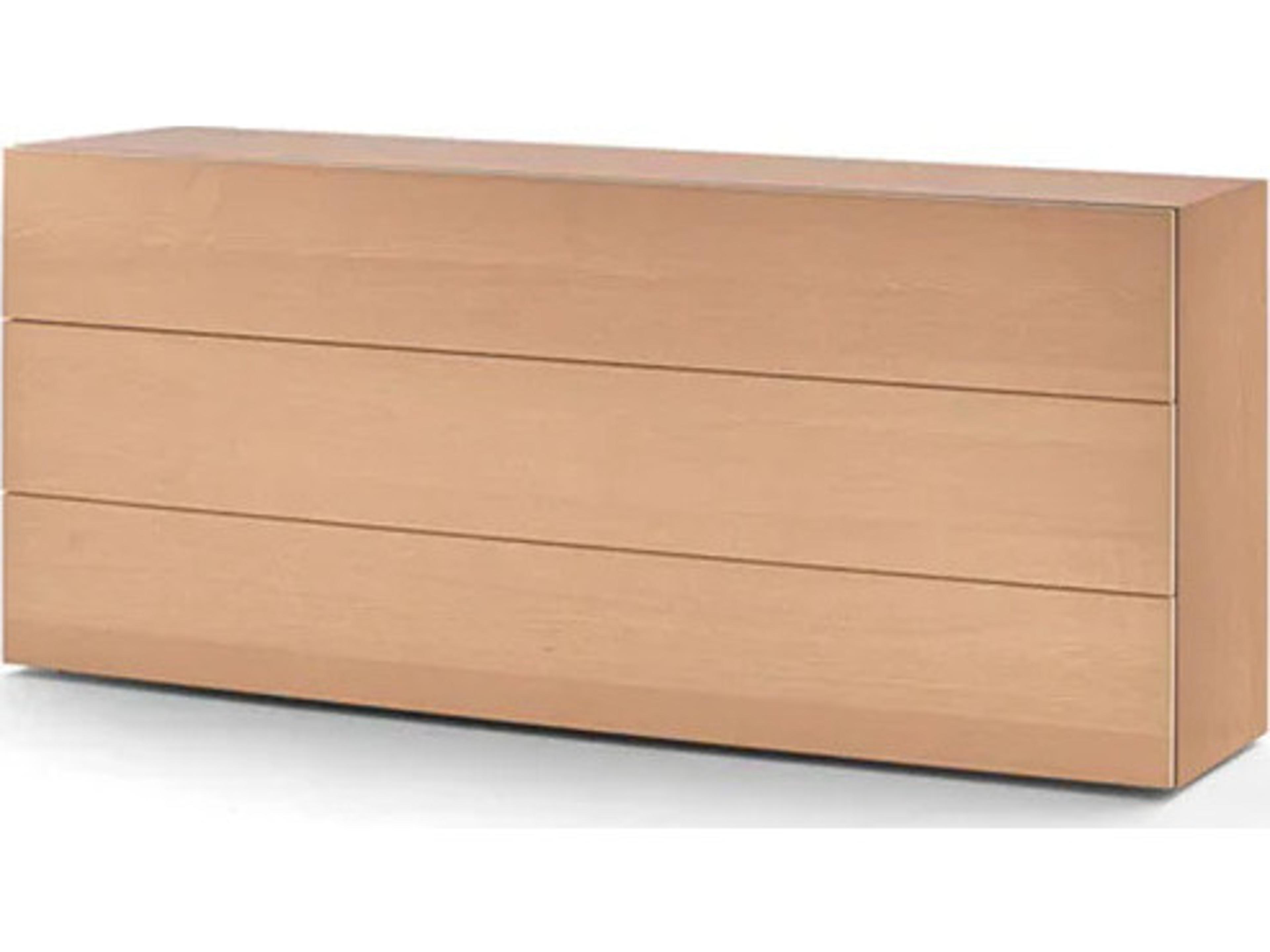 People 3 Drawers Dresser Bleached Ash