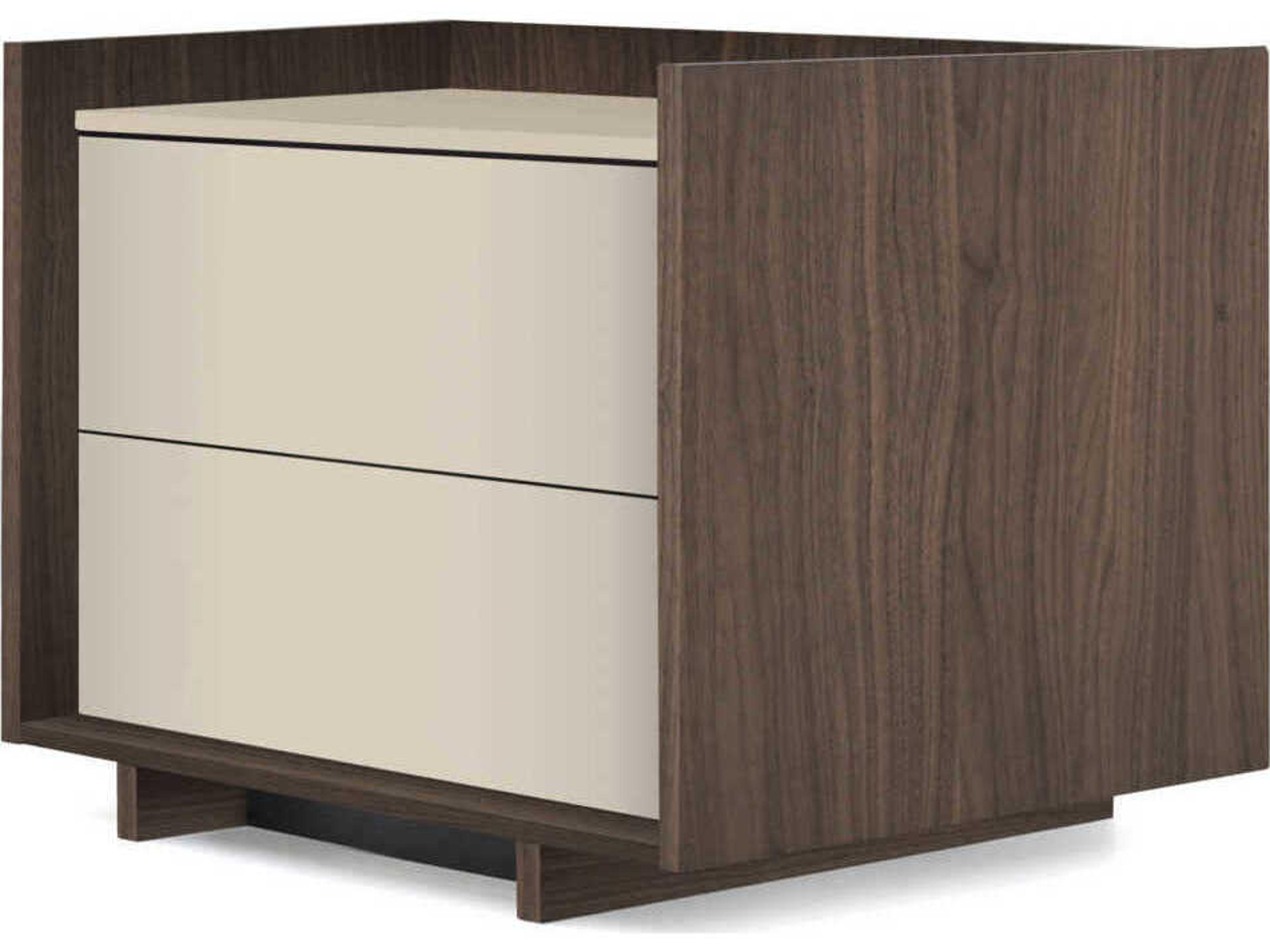 Pianca Kyoto 2-Drawers Brown Nightstand