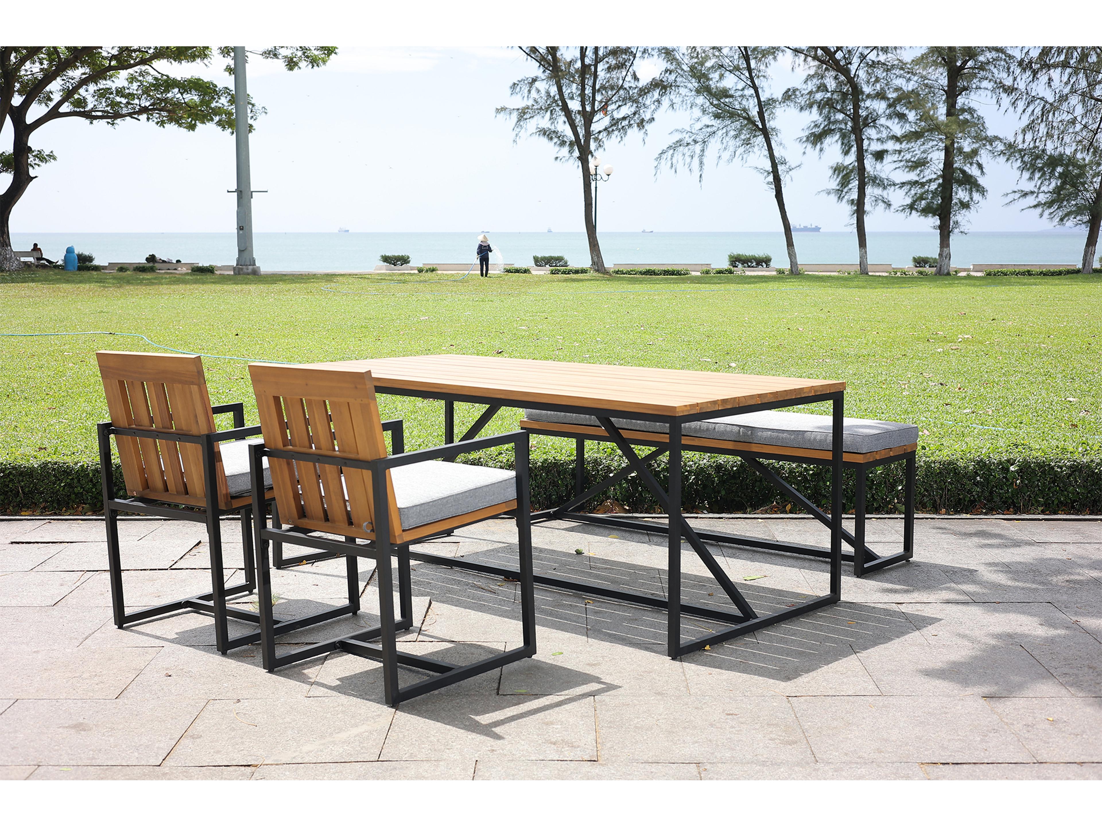 Panama Jack Lakewood 4-Piece Outdoor Dining Set