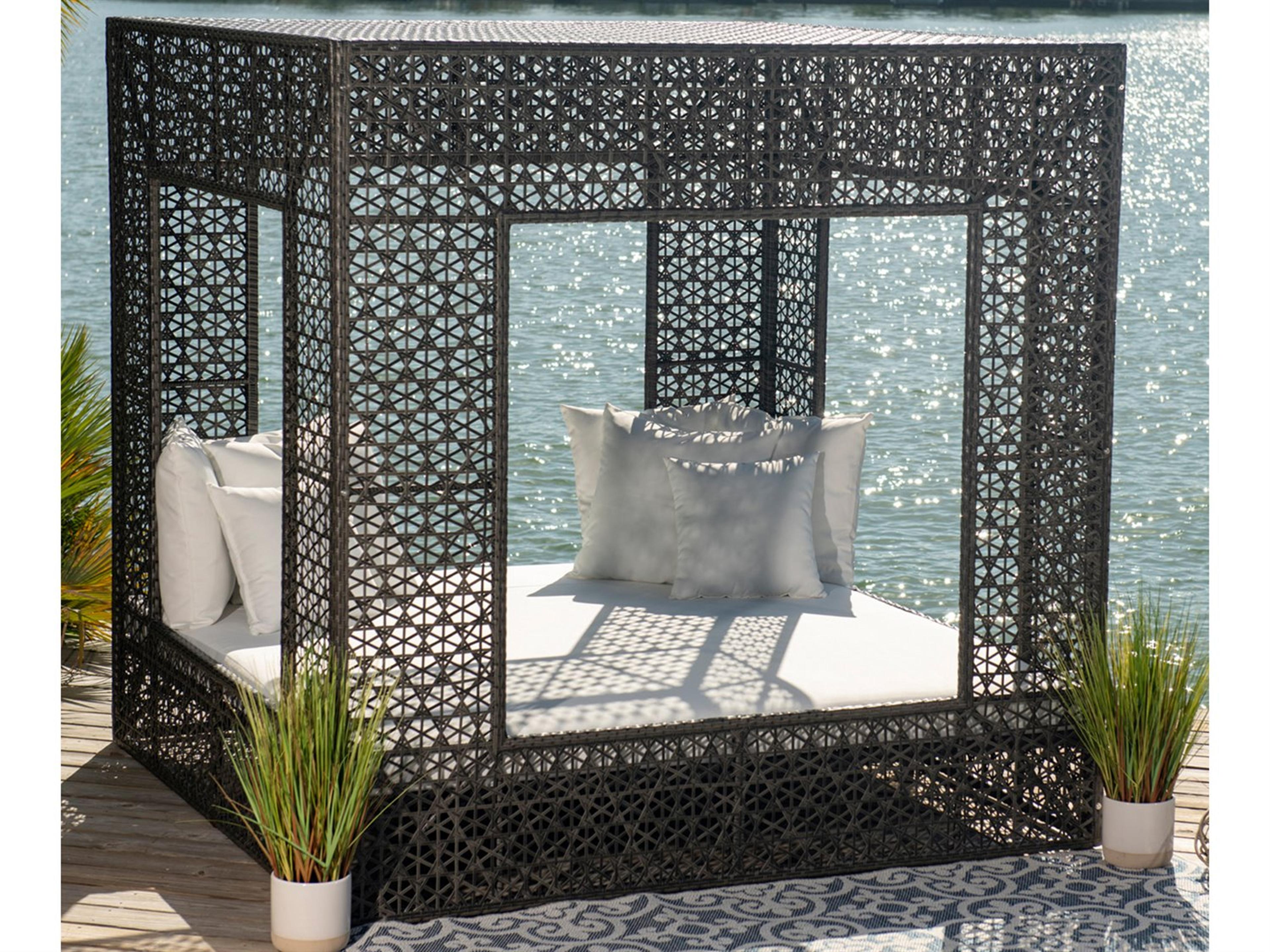 Panama Jack Serenity Square Outdoor Patio Daybed