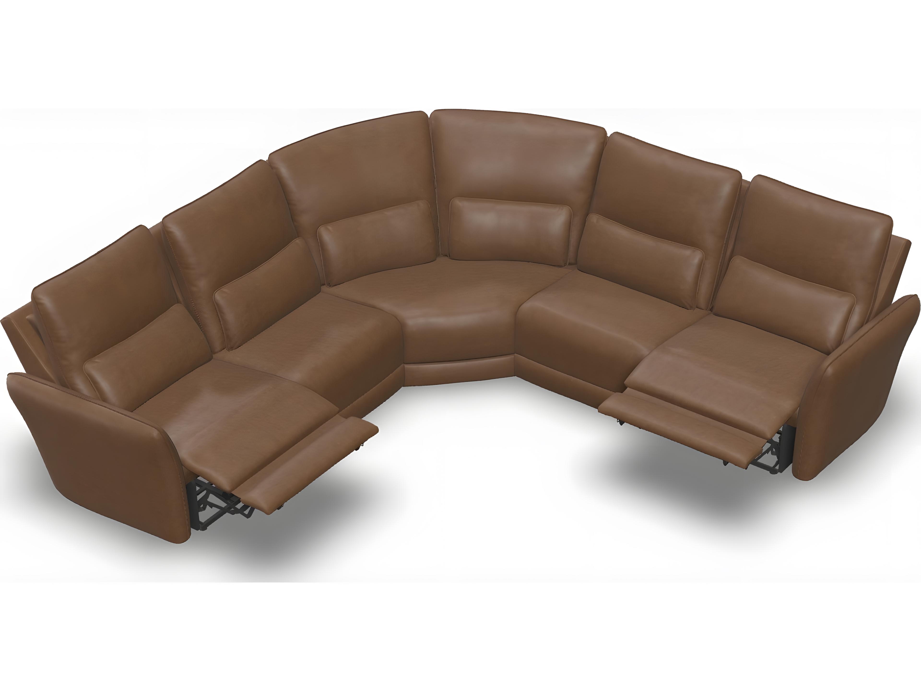 Palliser Chelsea Leather Upholstery Sectional Sofa