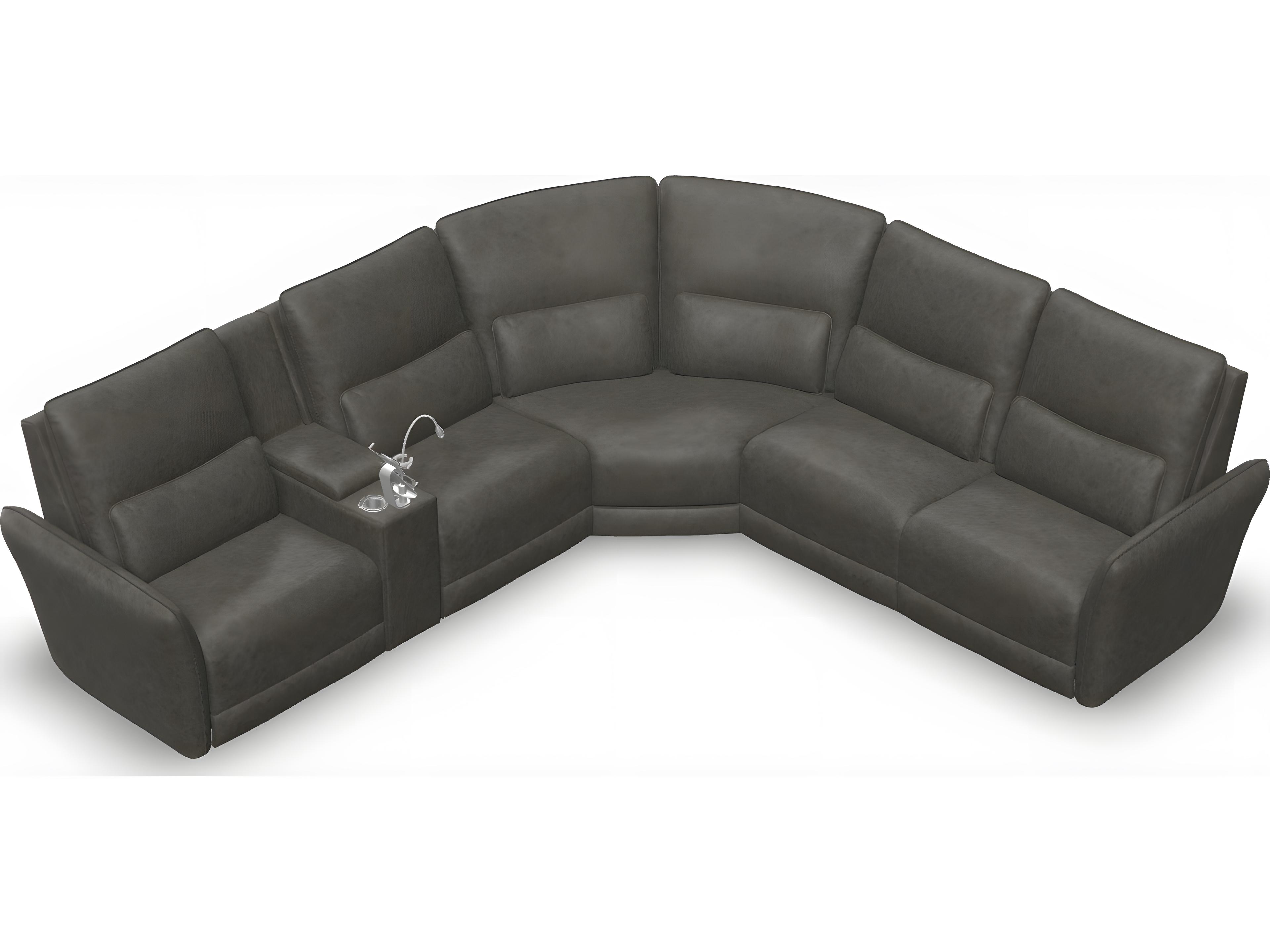Palliser Chelsea Leather Upholstery Sectional Sofa