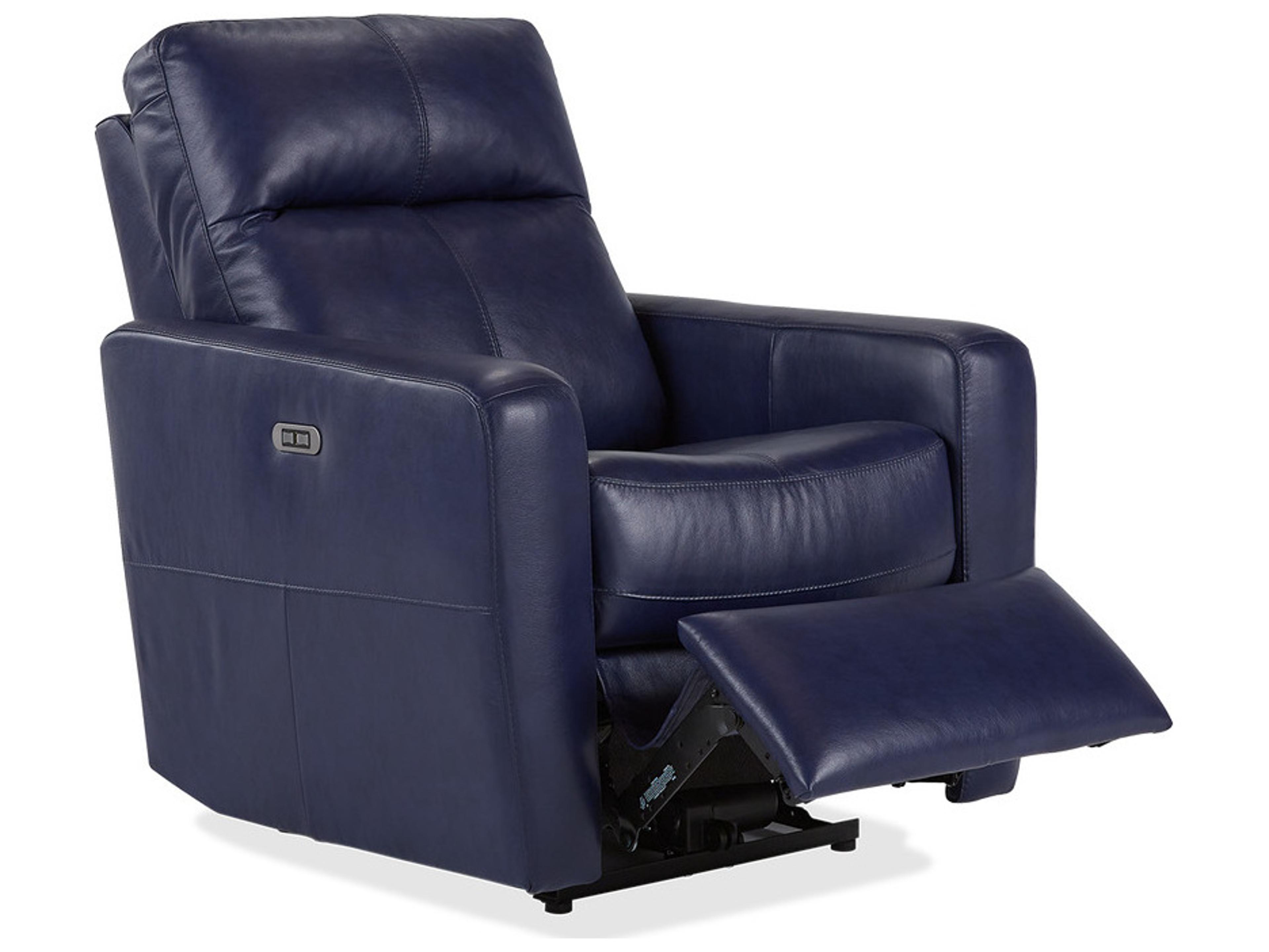 Palliser Cairo Leather Upholstery Power Recliner Wall Hugger with Power Headrest