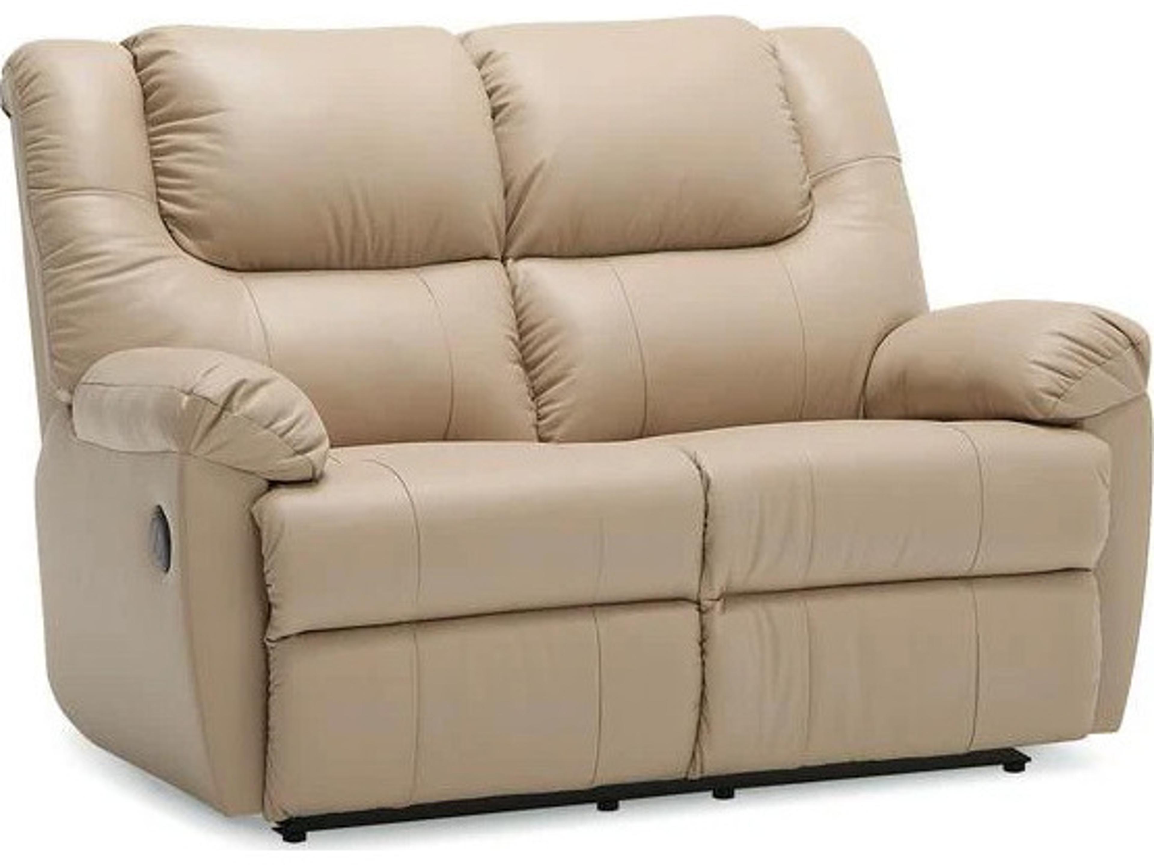 Palliser Tundra Leather Upholstery Loveseat Recliner