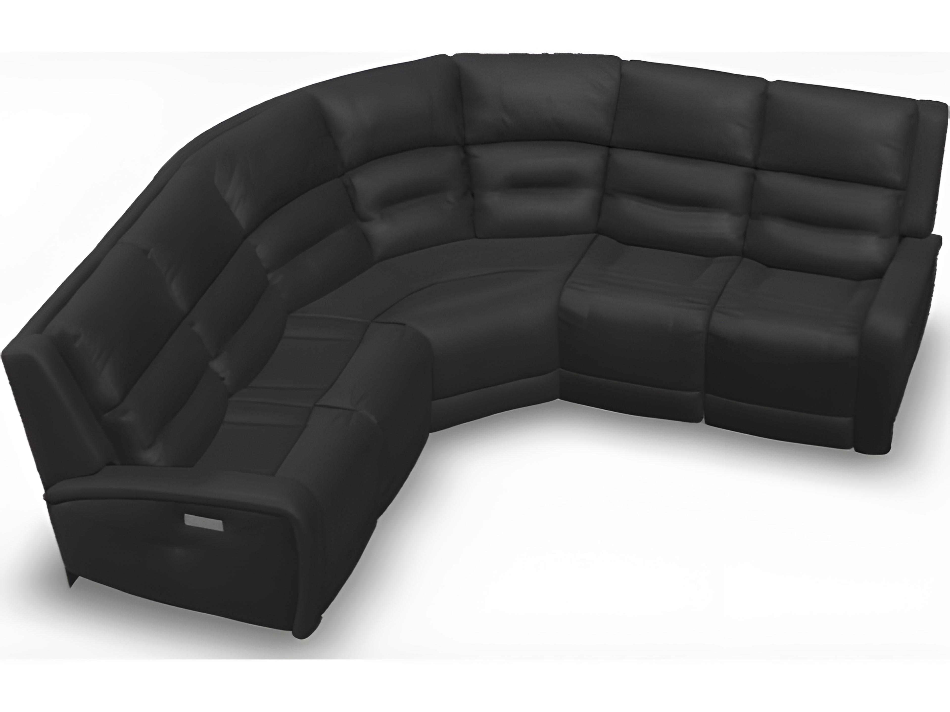 Palliser Washington Leather Upholstery Sectional Sofa