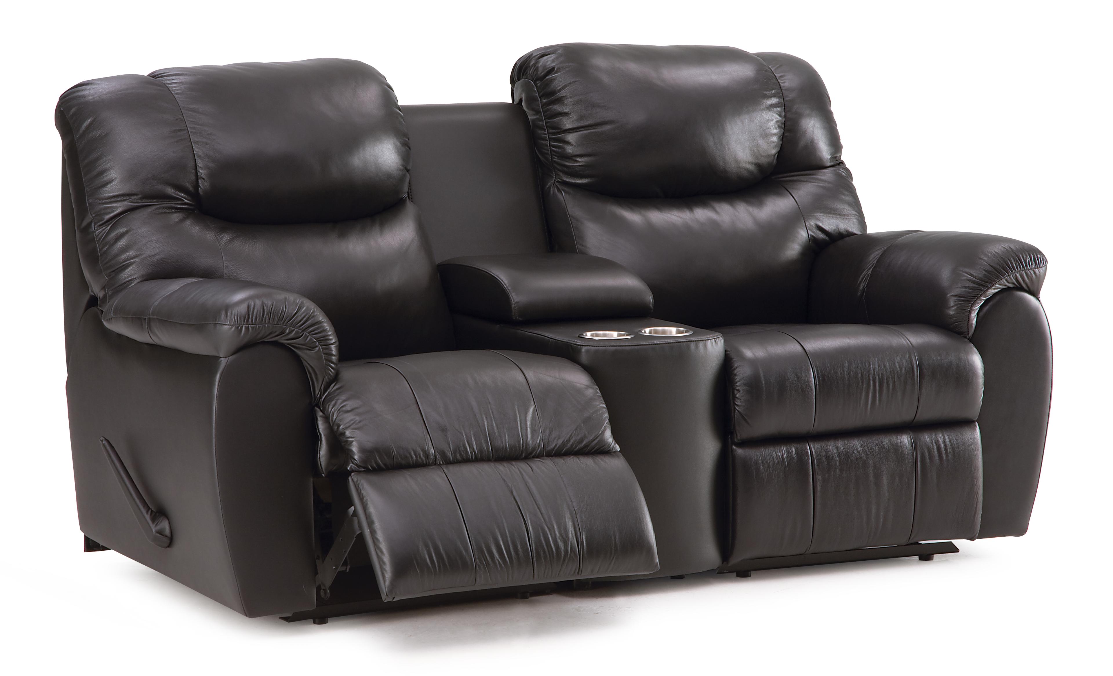 Palliser Regent Leather Upholstery Loveseat