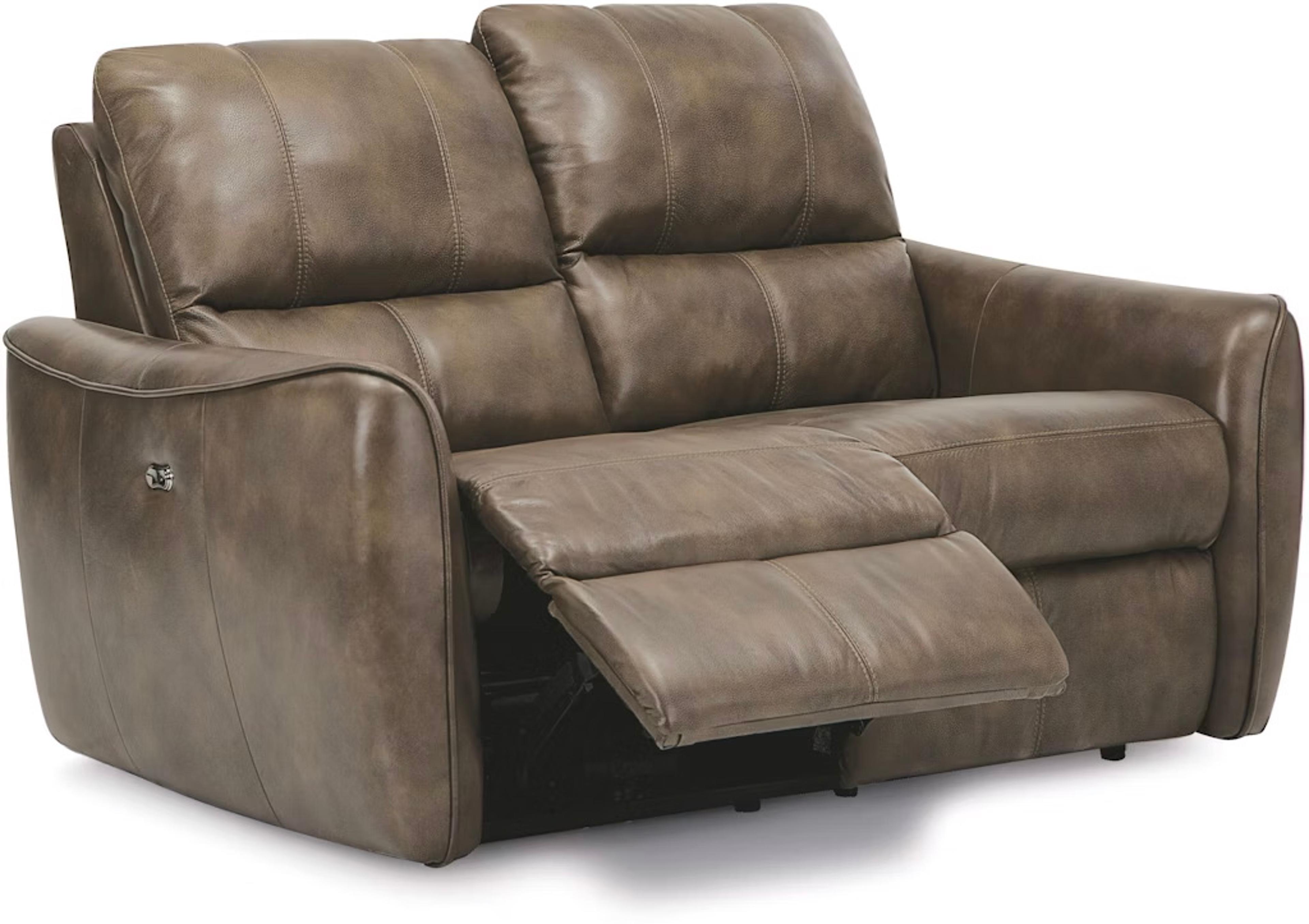 Palliser Arlo Leather Upholstery Loveseat Power Recliner