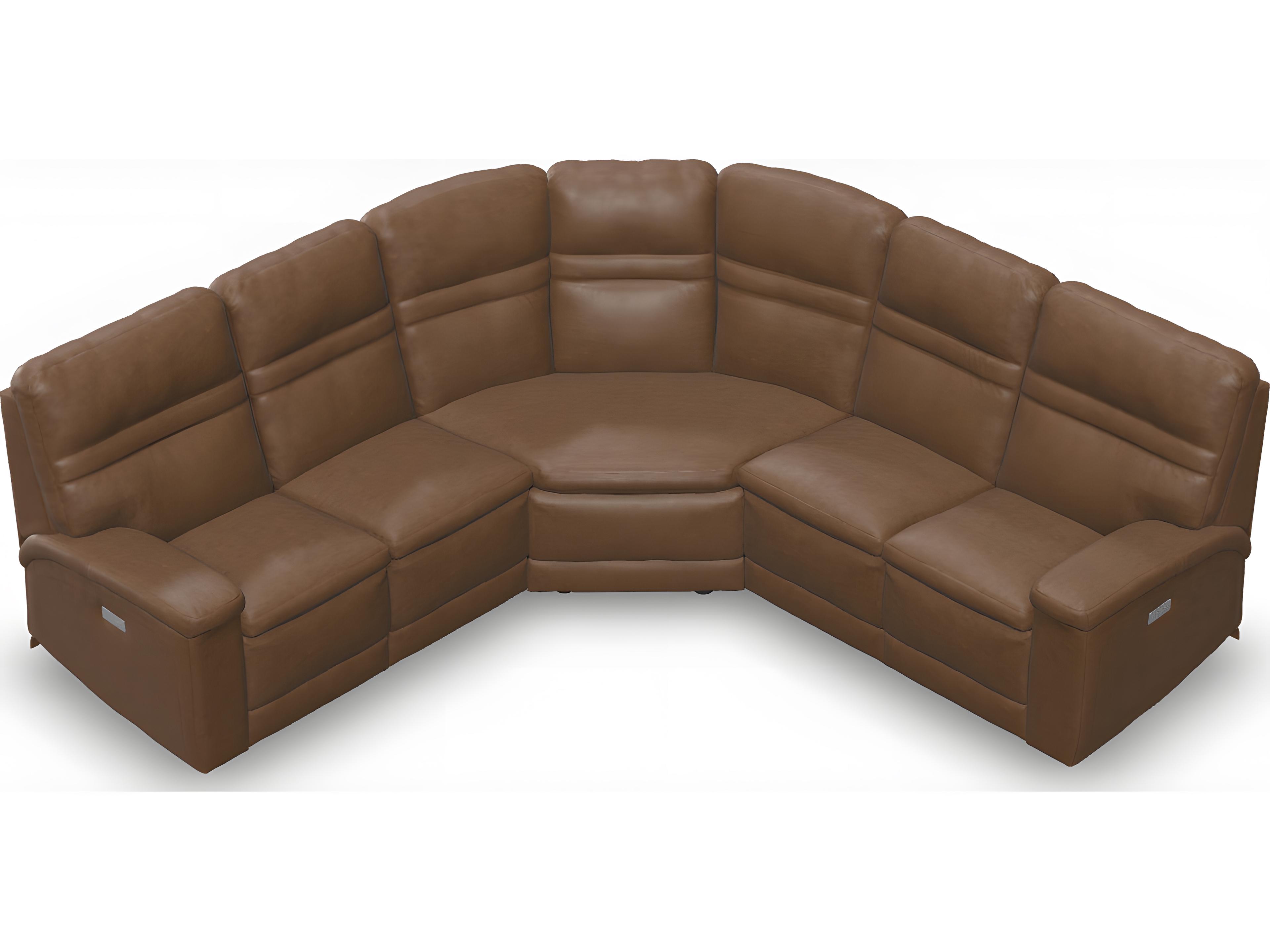 Palliser Leo Leather Upholstery Sectional Sofa