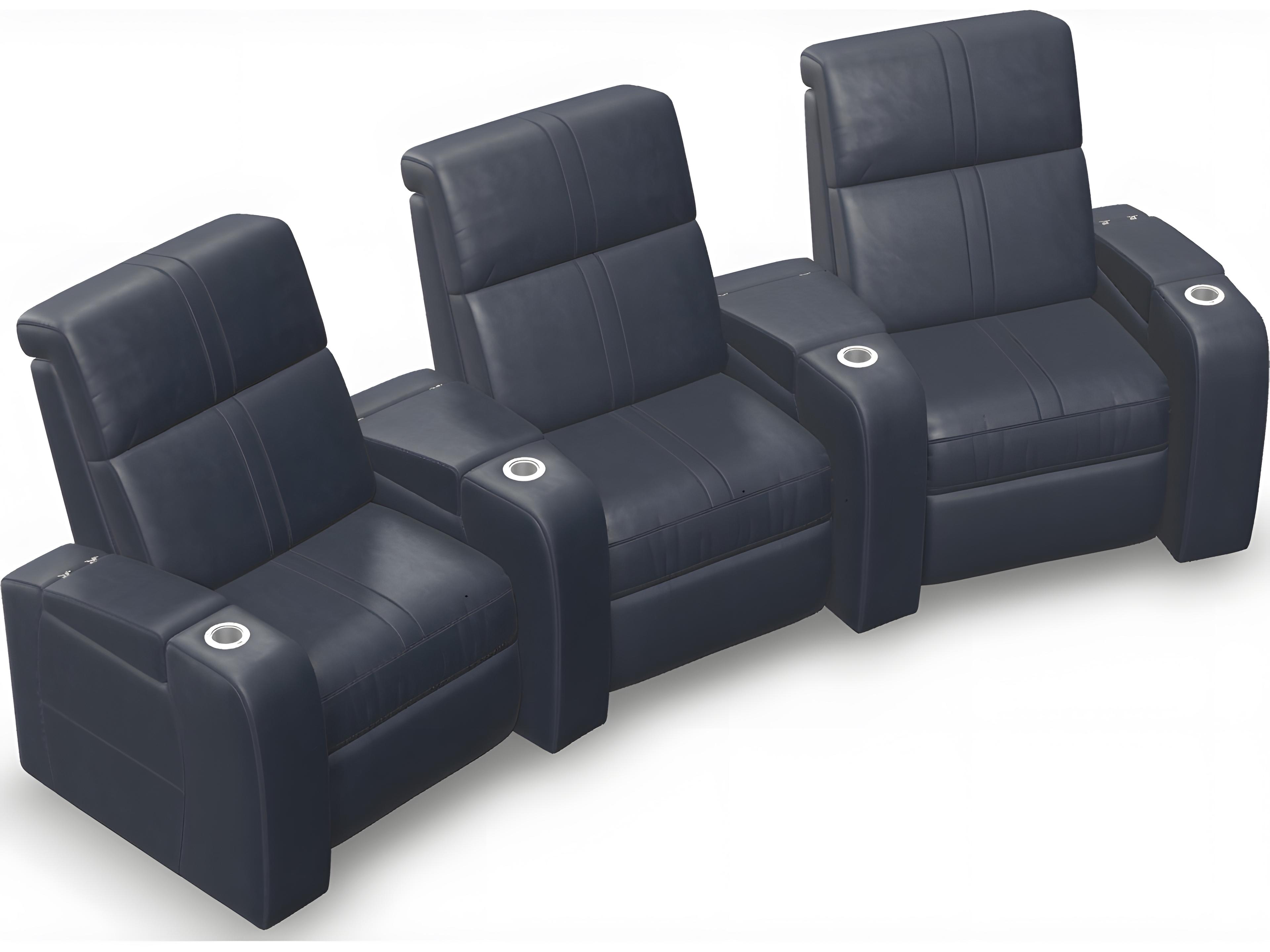 Palliser Flicks Leather Upholstery Sectional Sofa