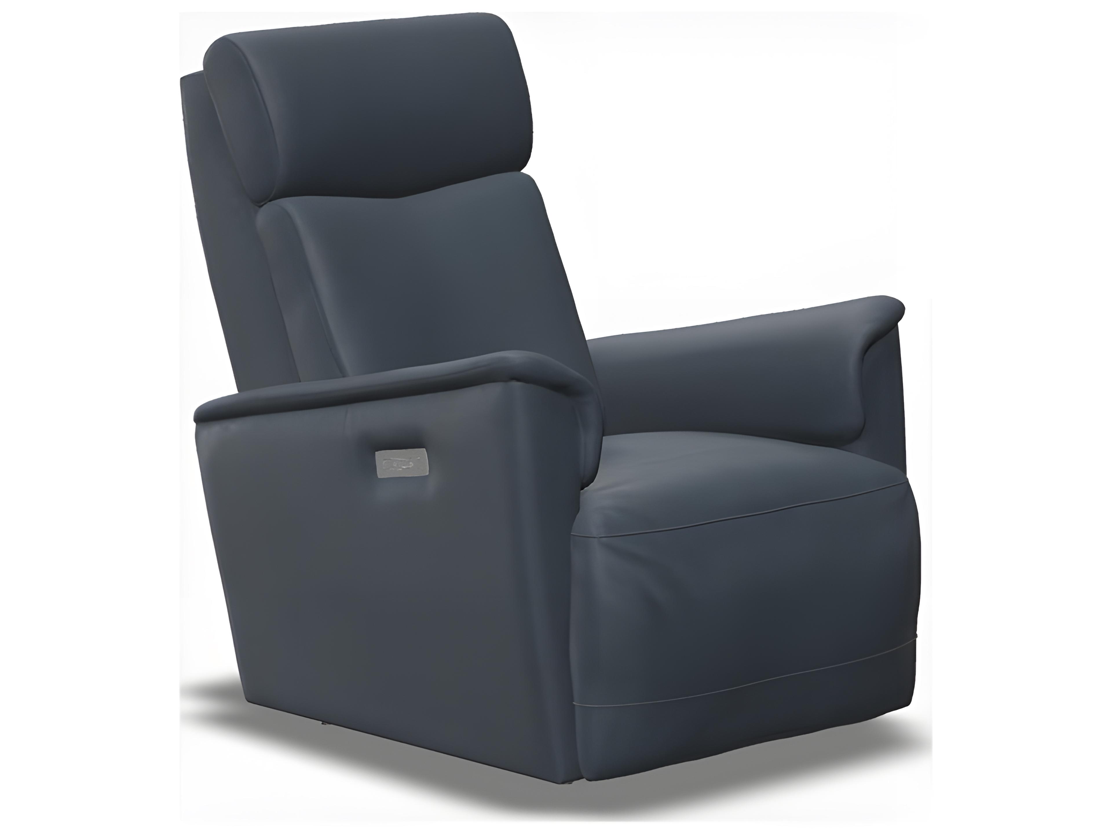 Palliser Chalet Leather Upholstery Swivel Glider Power Recliner