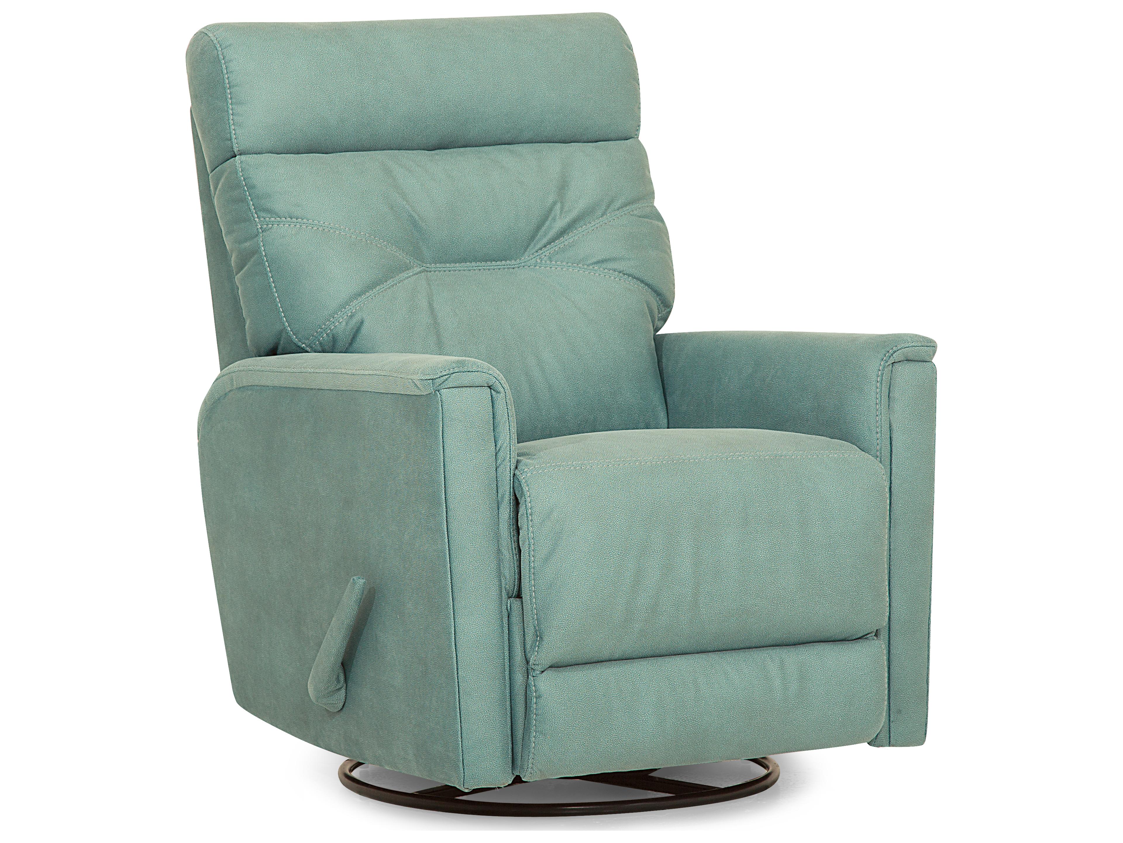 Palliser Denali Leather Upholstery Swivel Glider Recliner