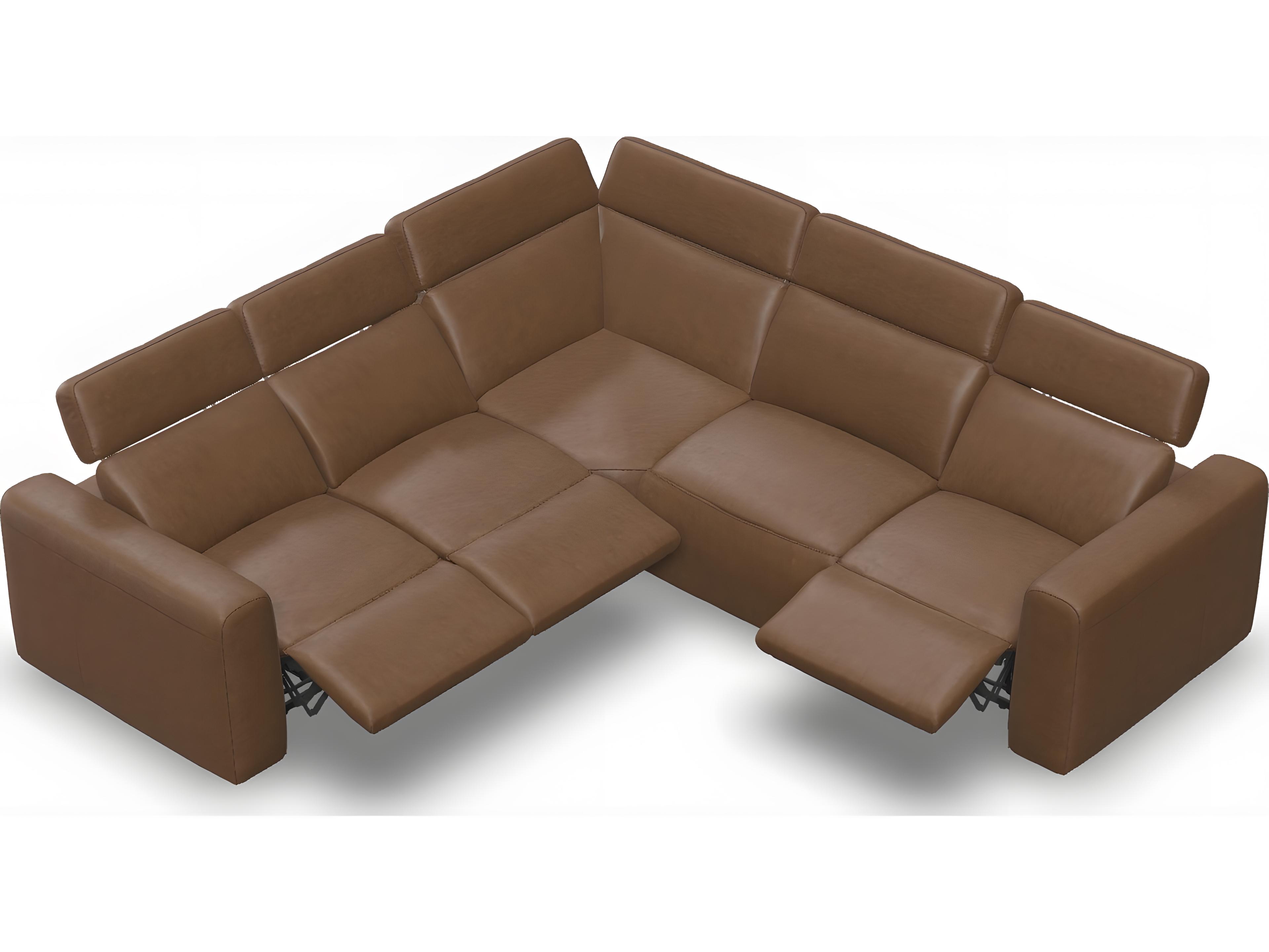 Palliser Colton Leather Upholstery Sectional Sofa