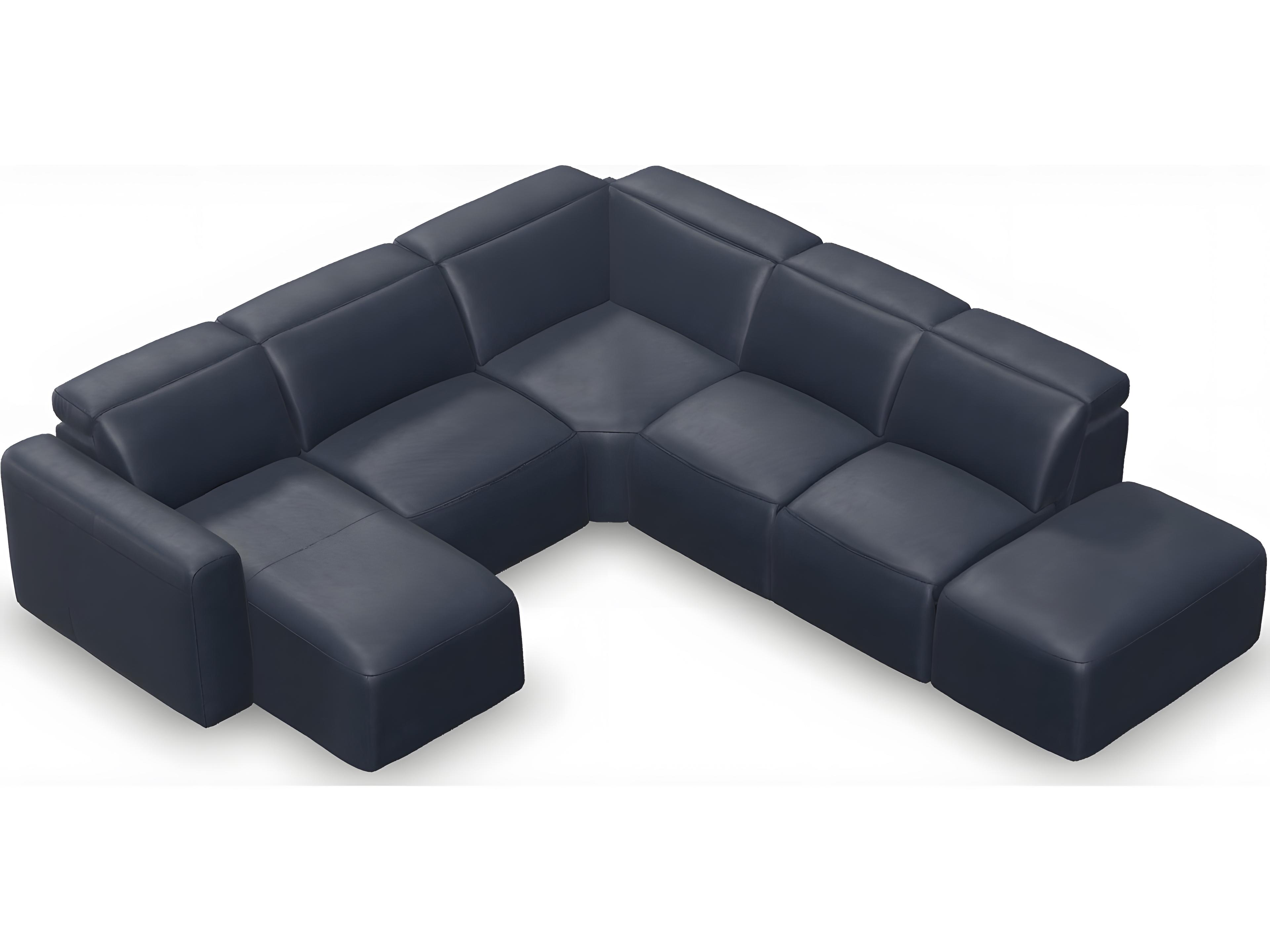 Palliser Colton Leather Upholstery Sectional Sofa
