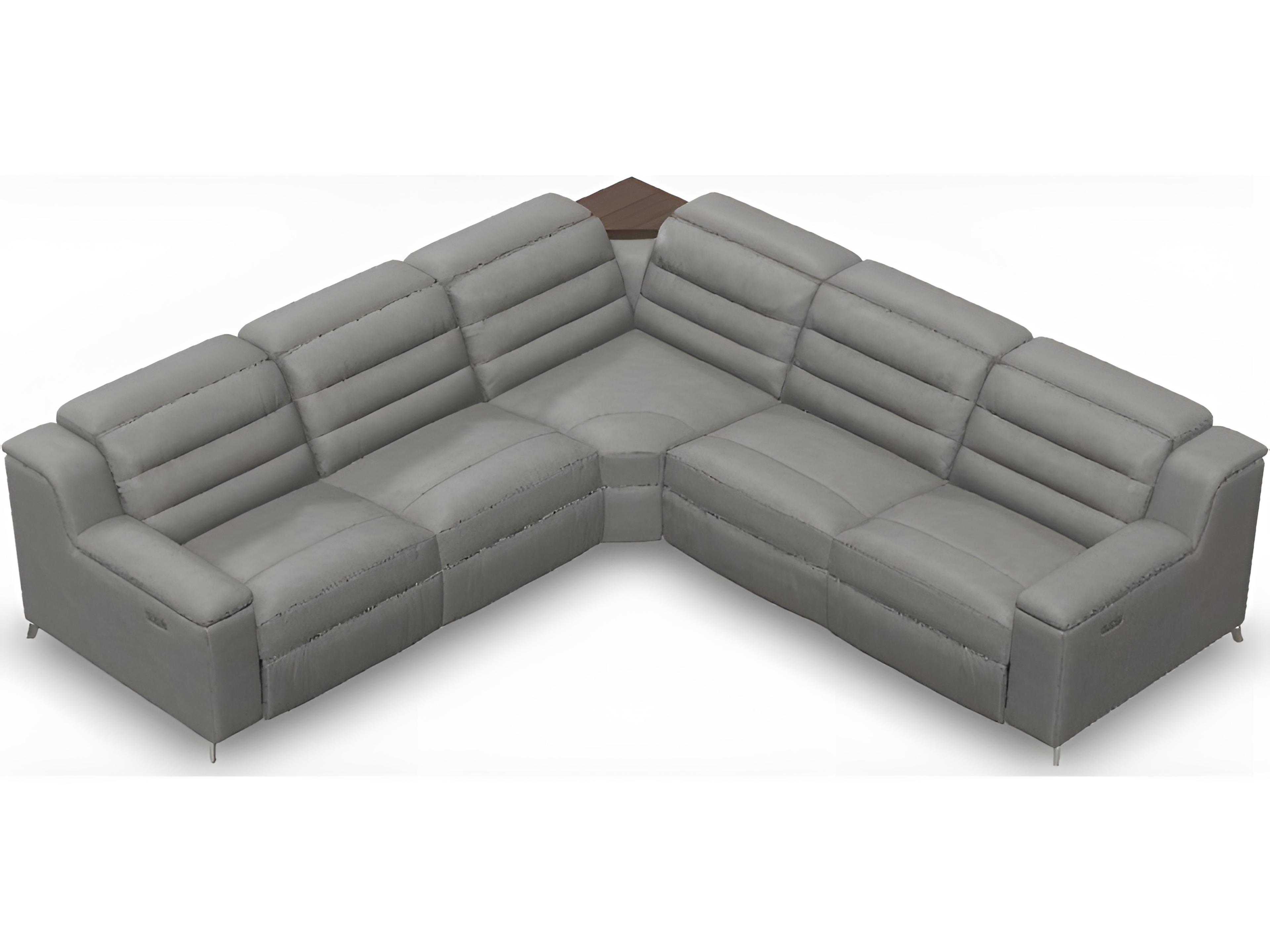 Palliser Lotus Leather Upholstery Upholstered Sectional Sofa