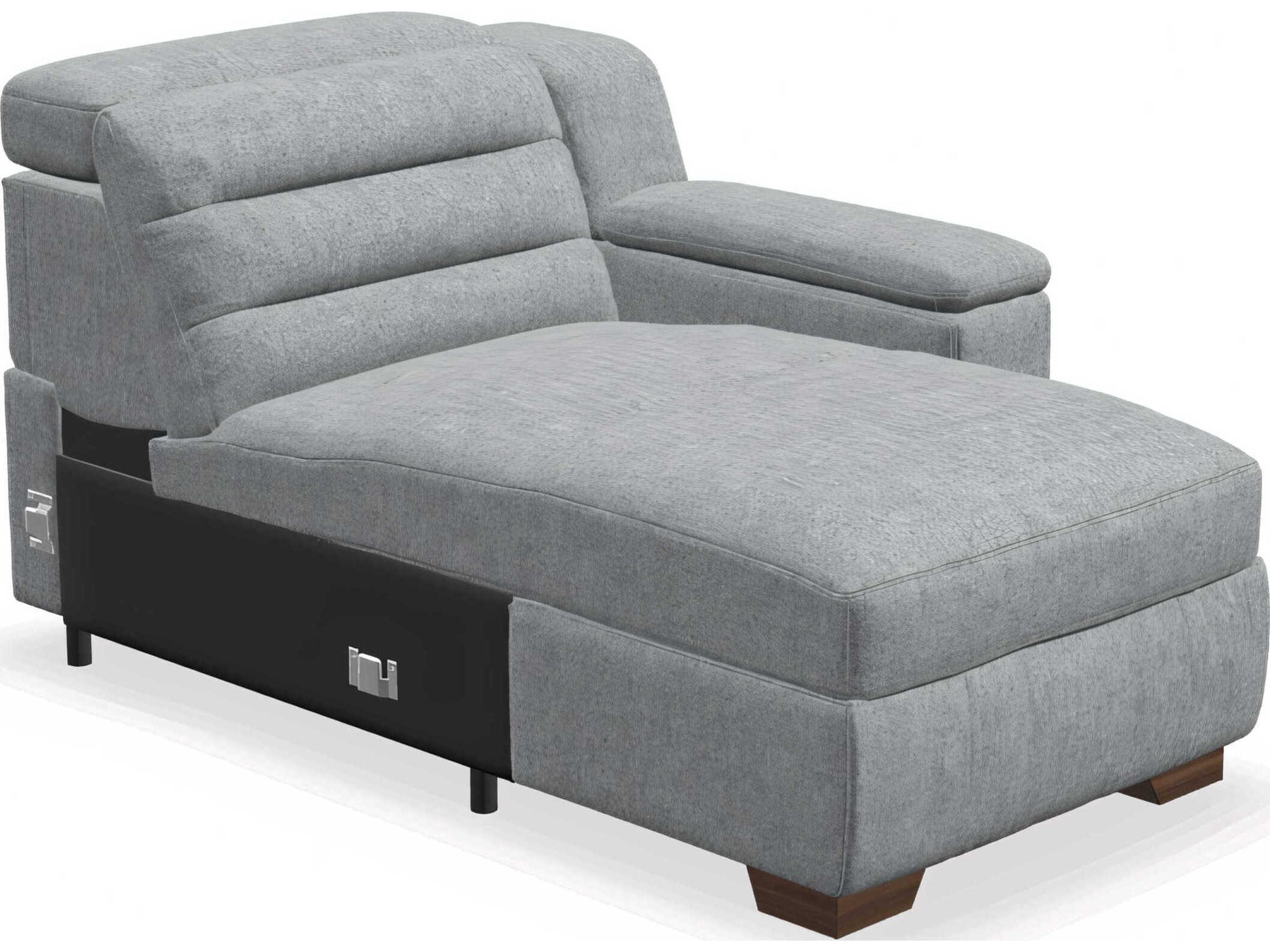 Palliser Lotus RHF Power Reclining Wide Chaise with Power Headrest