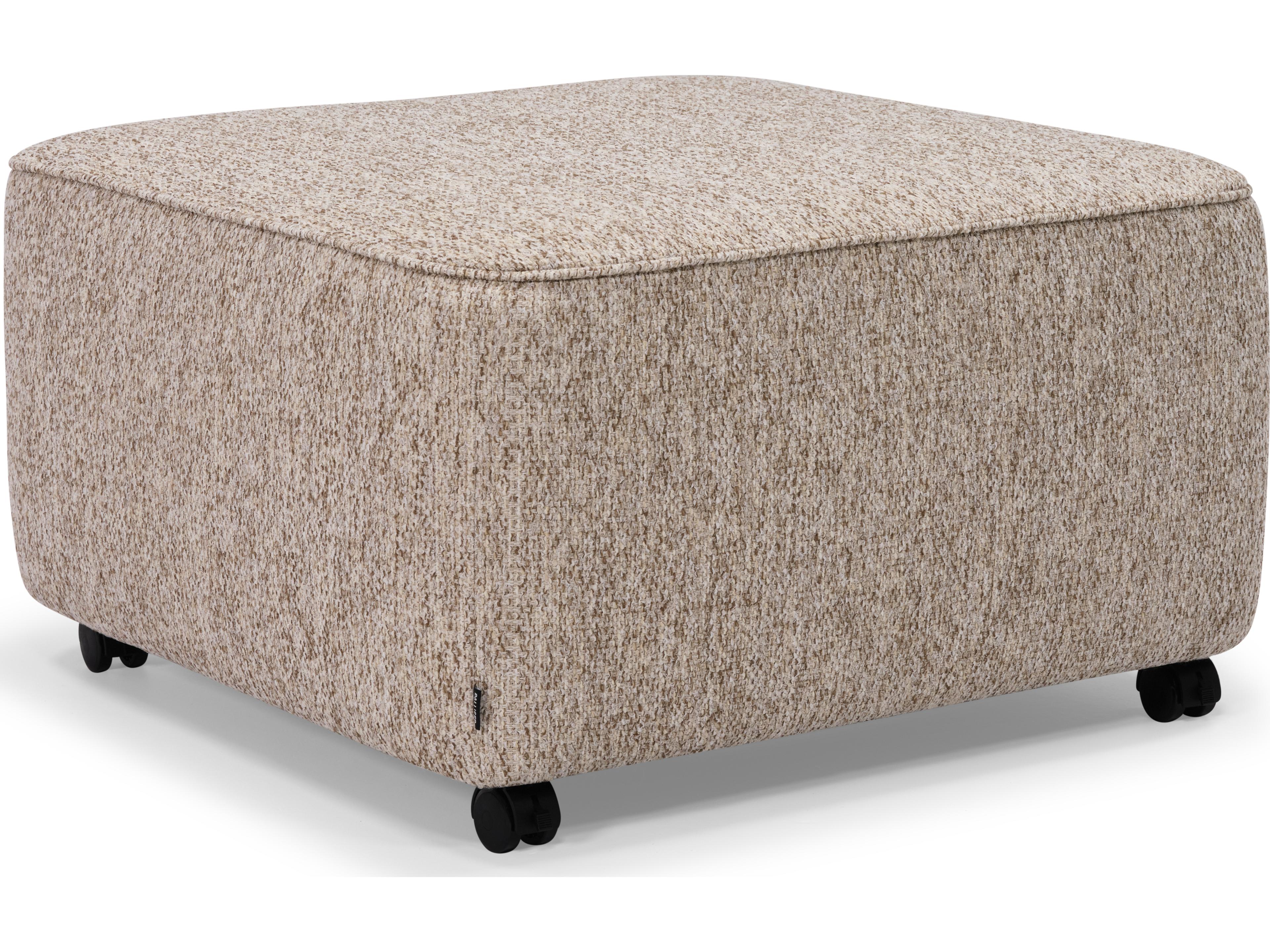 Palliser Mingle Leather Upholstery Square Medium Ottoman