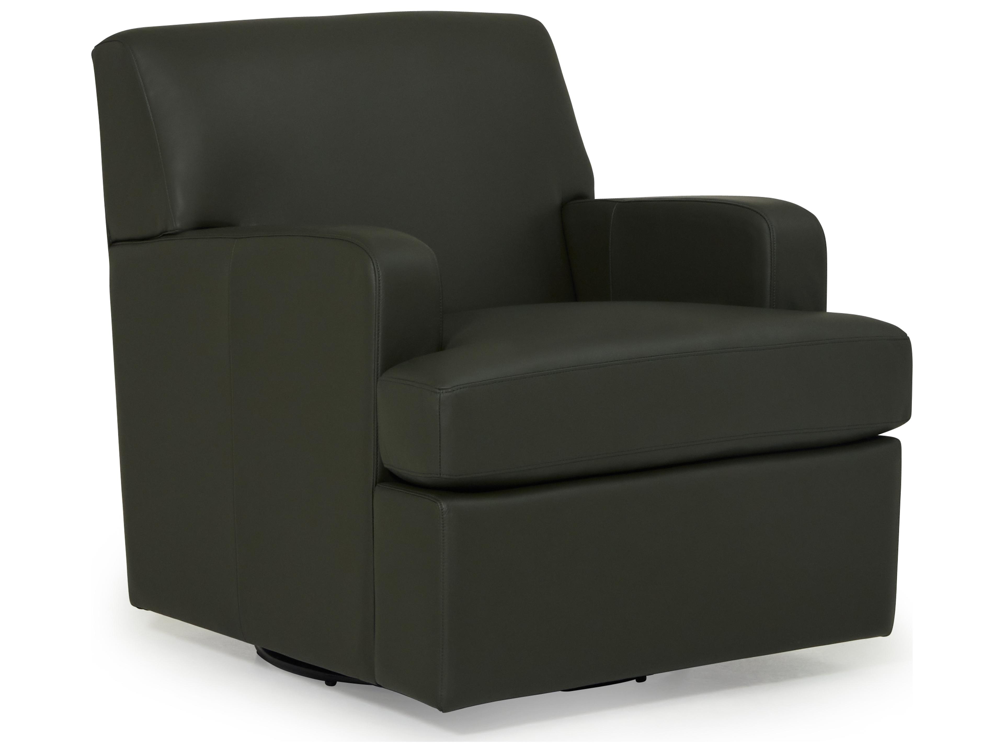 Palliser Abbey Leather Upholstery Swivel Glider