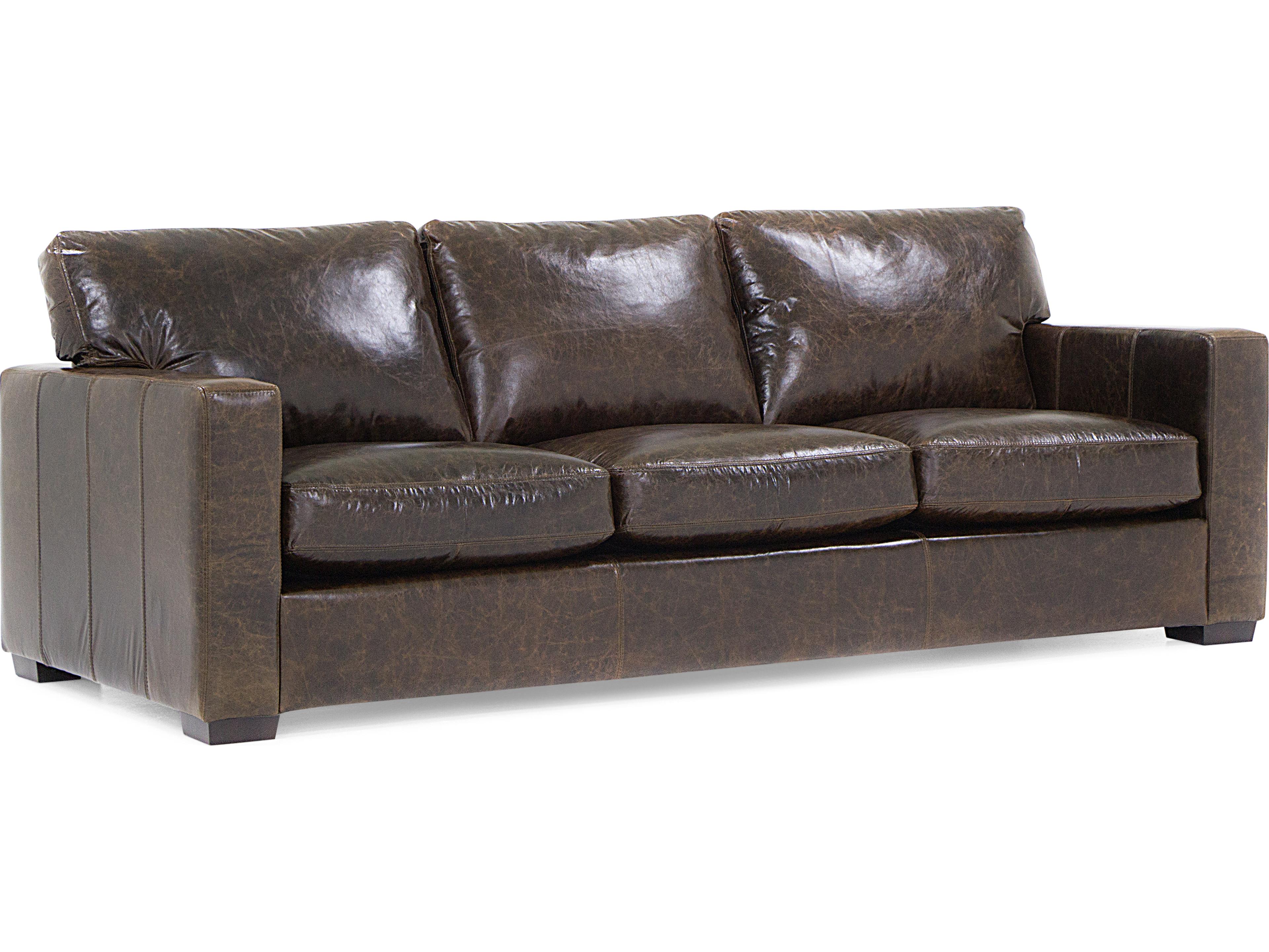 Palliser Colebrook Espresso Leather Upholstery Sofa