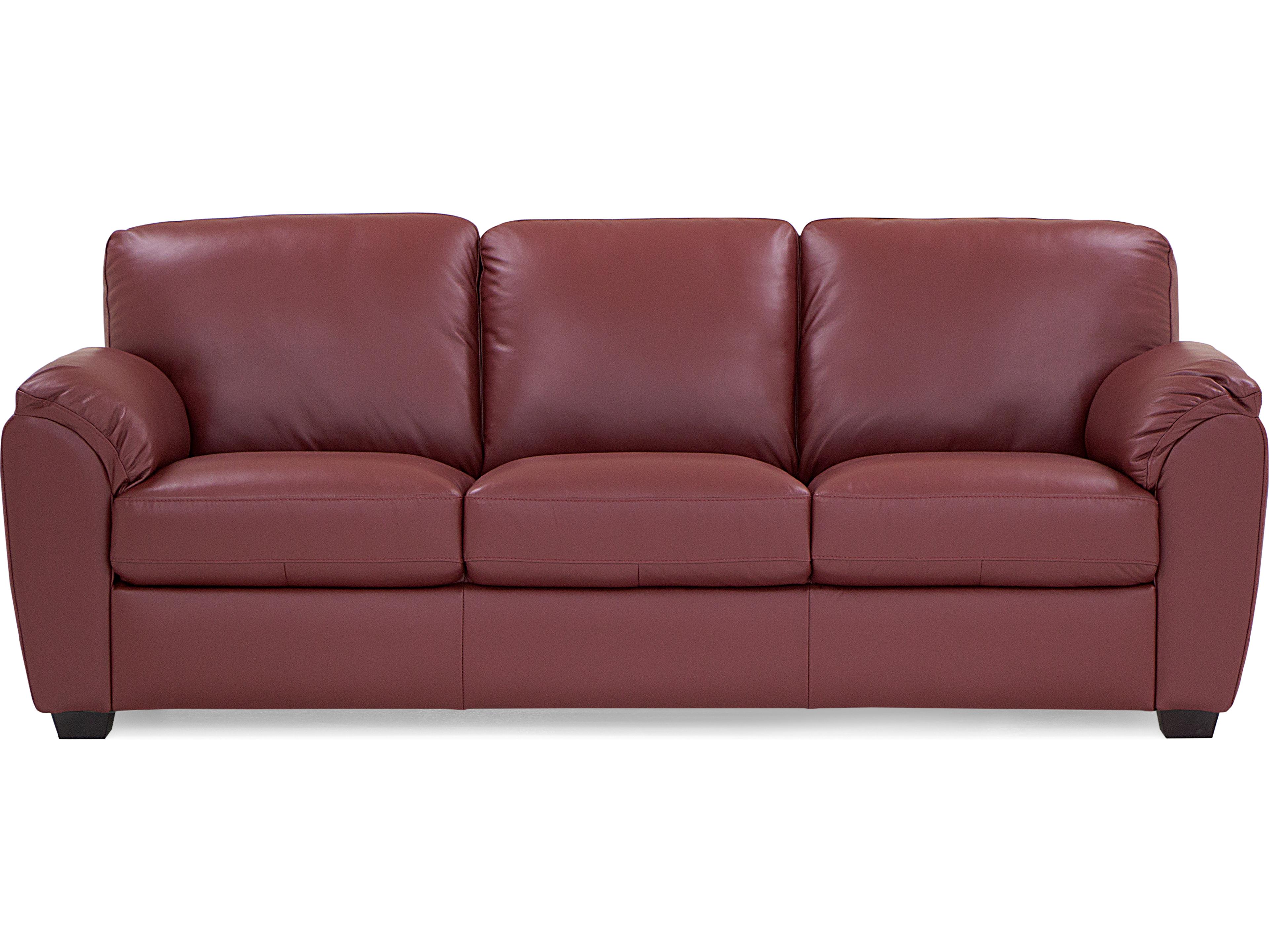 Palliser Lanza Espresso Leather Upholstery Sofa
