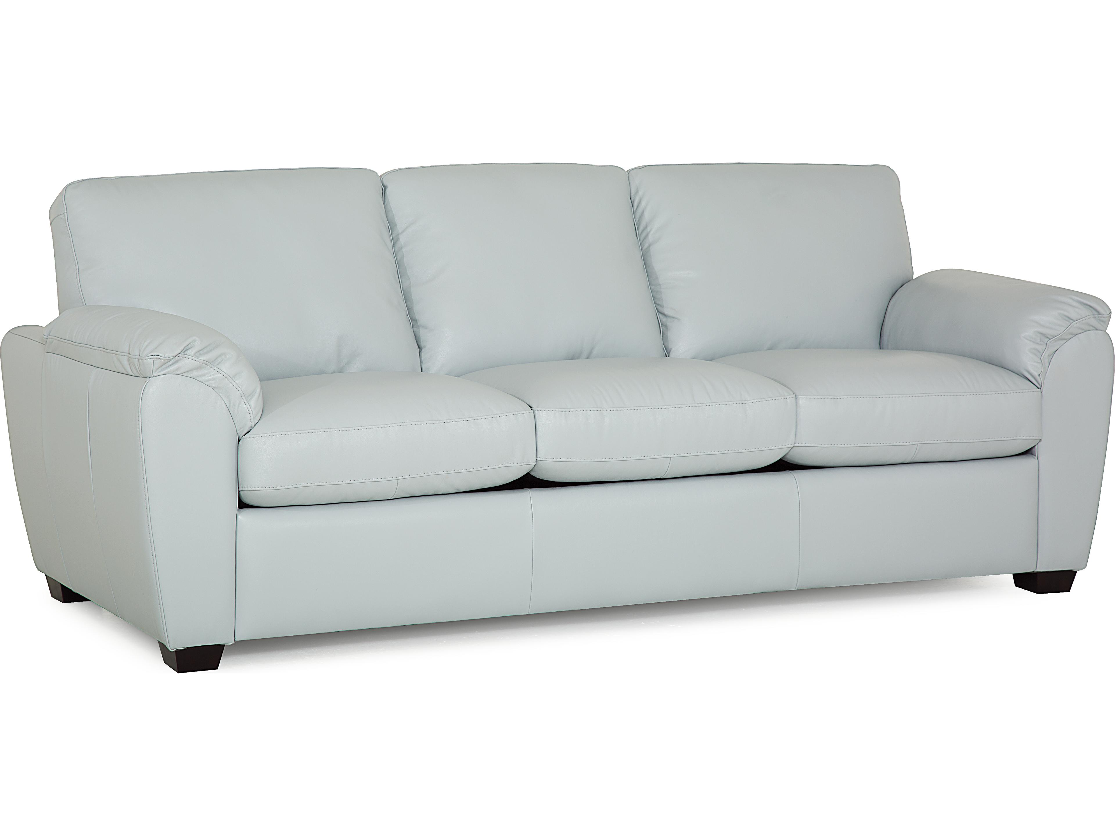 Palliser Lanza Espresso Leather Upholstery Sofa