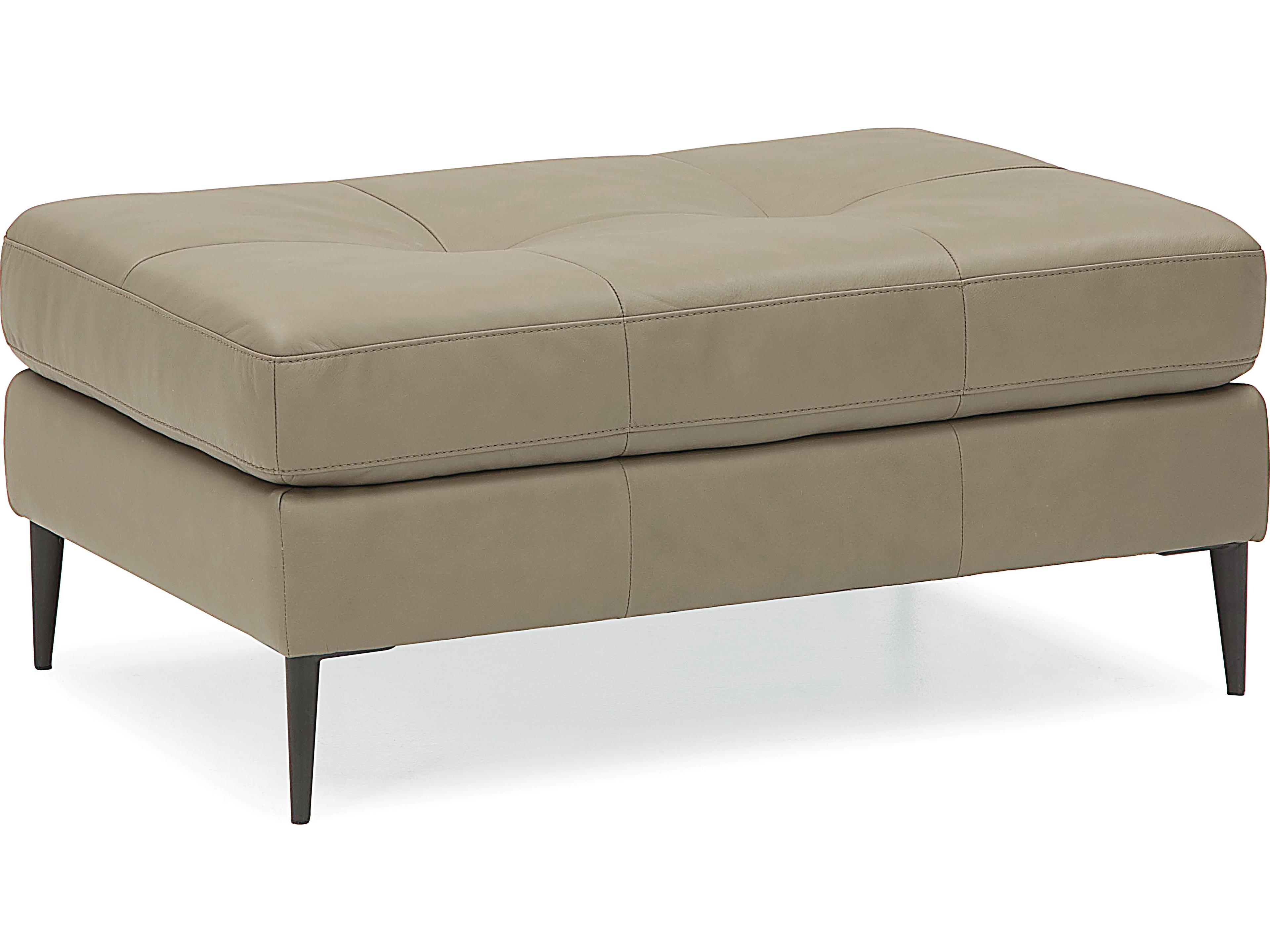 Palliser Sherbrook Rectangular Leather Upholstery Ottoman