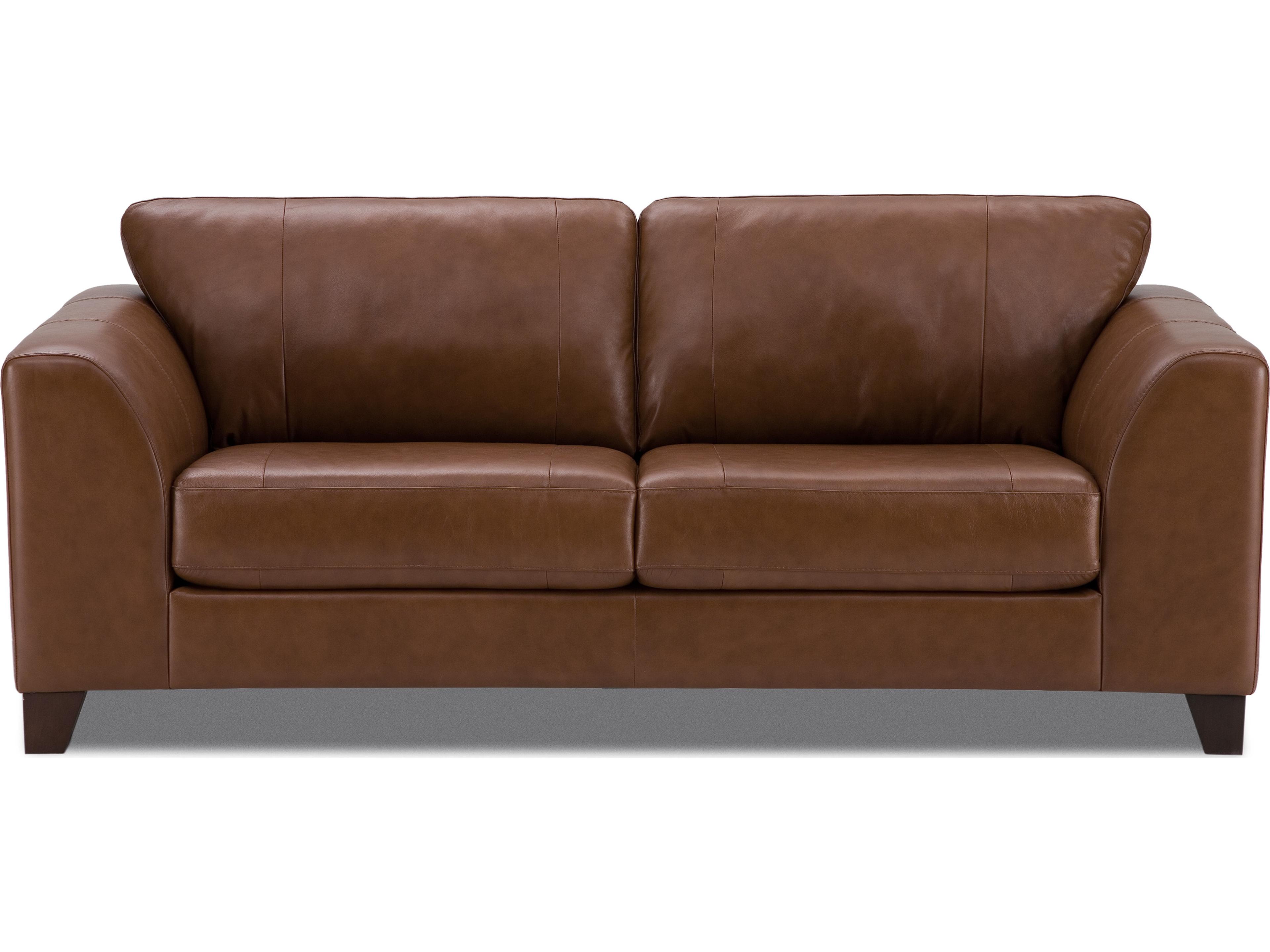 Palliser Juno Apartment Espresso Leather Upholstery Sofa