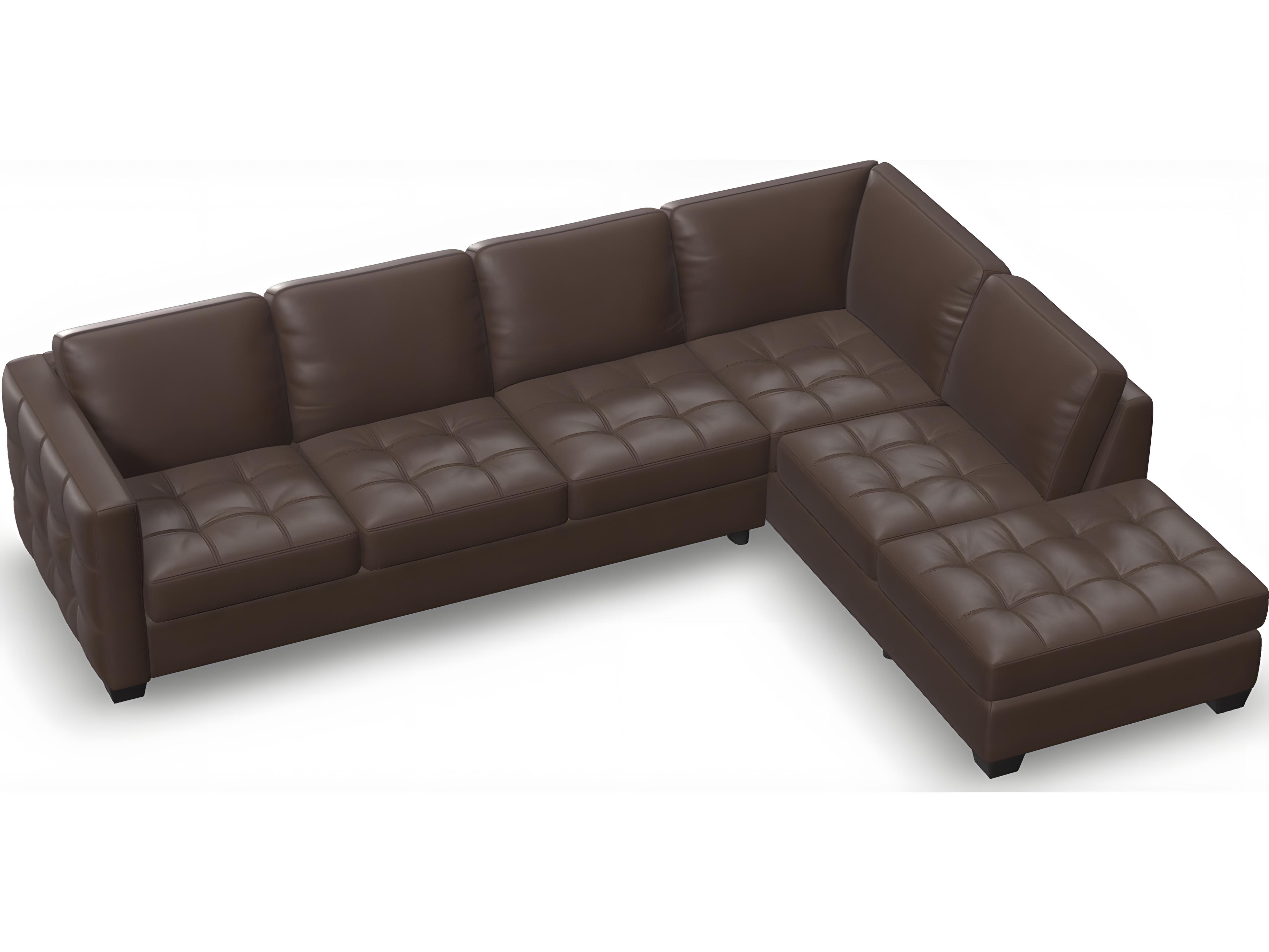 Palliser Barrett Leather Upholstery Sectional Sofa