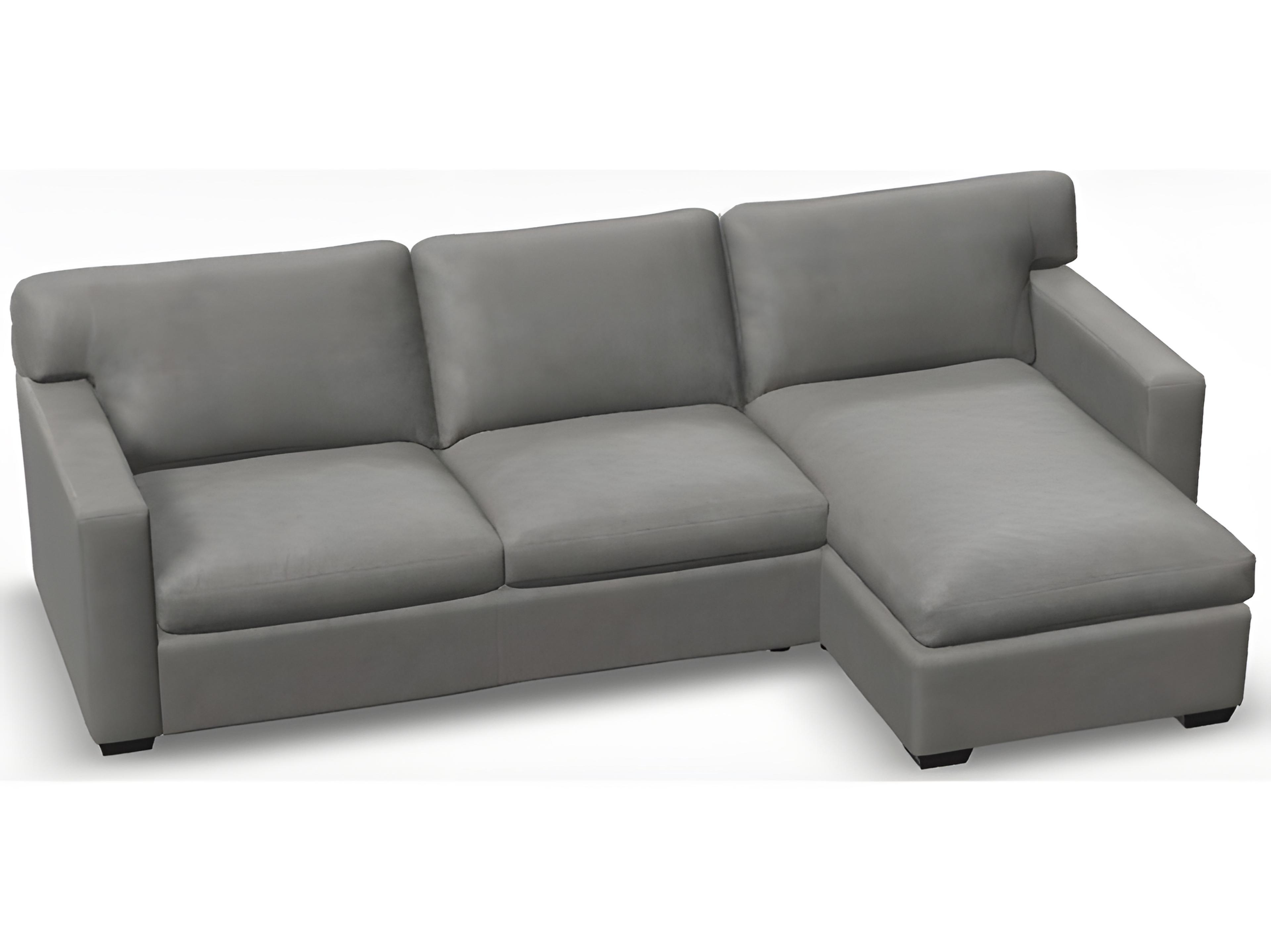 Palliser Madison Track Arm Leather Upholstery Upholstered Sectional Sofa