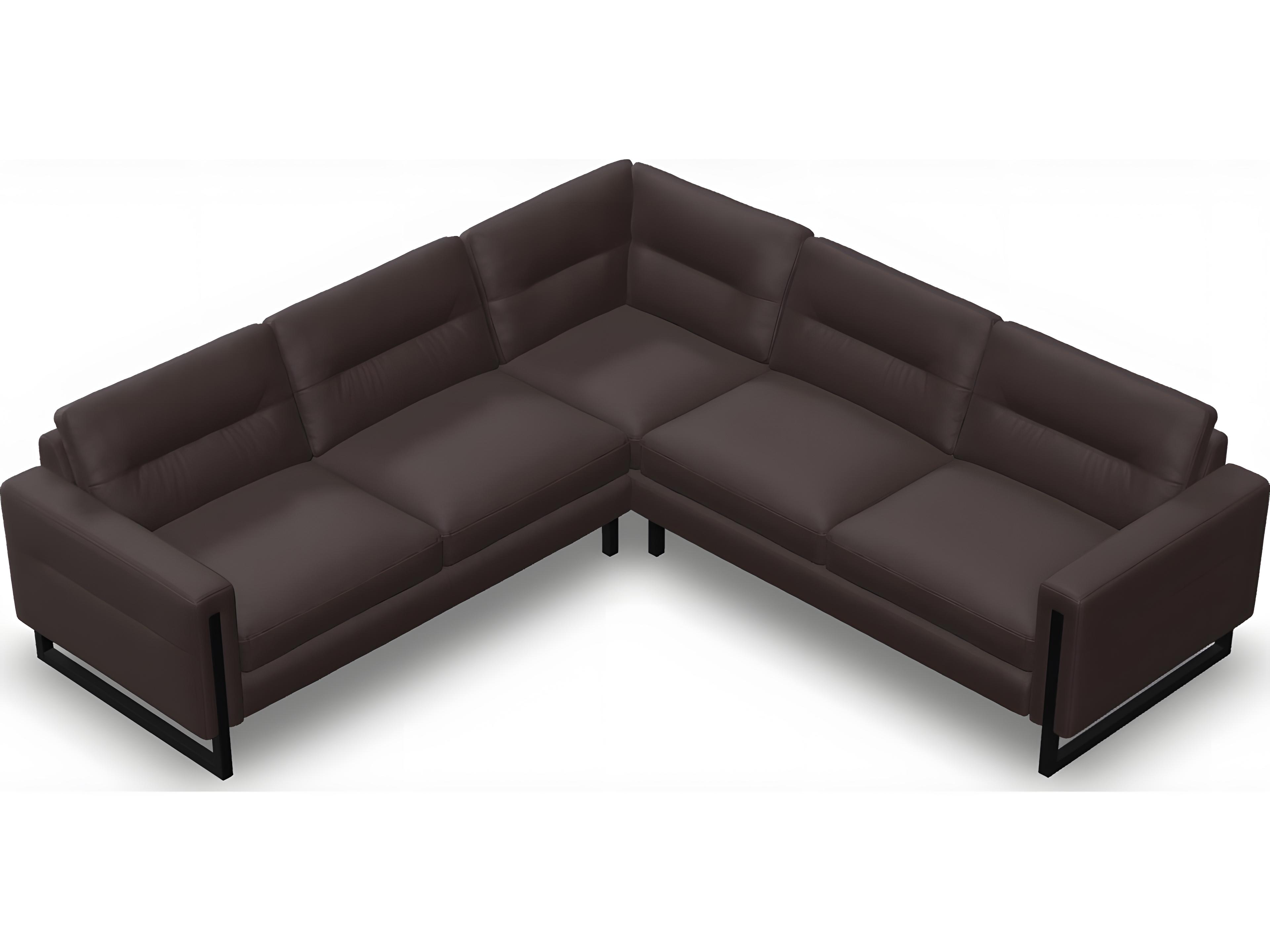 Palliser Brookes Leather Upholstery Sectional Sofa