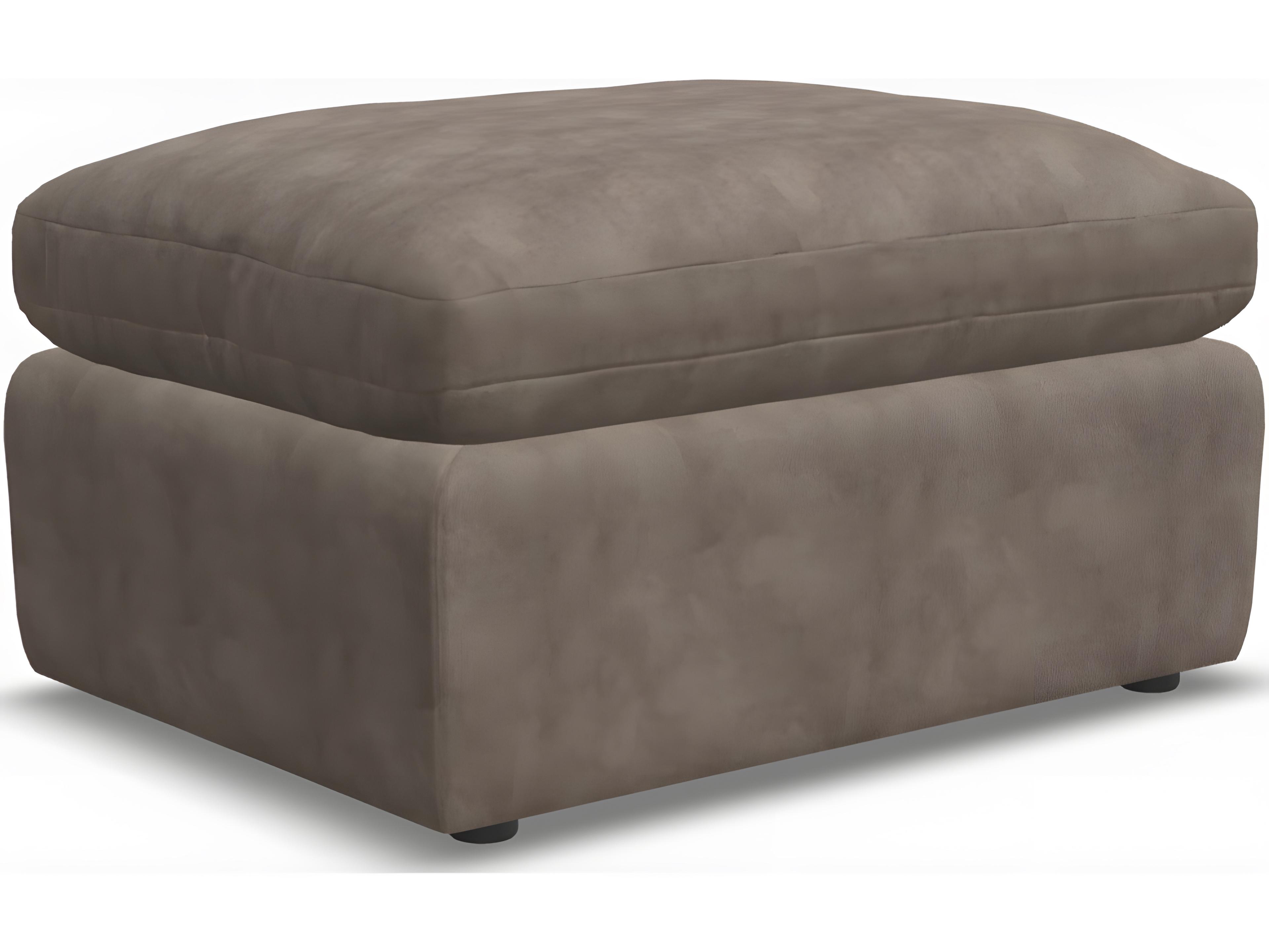 Palliser Dawson Leather Upholstery Ottoman and Half