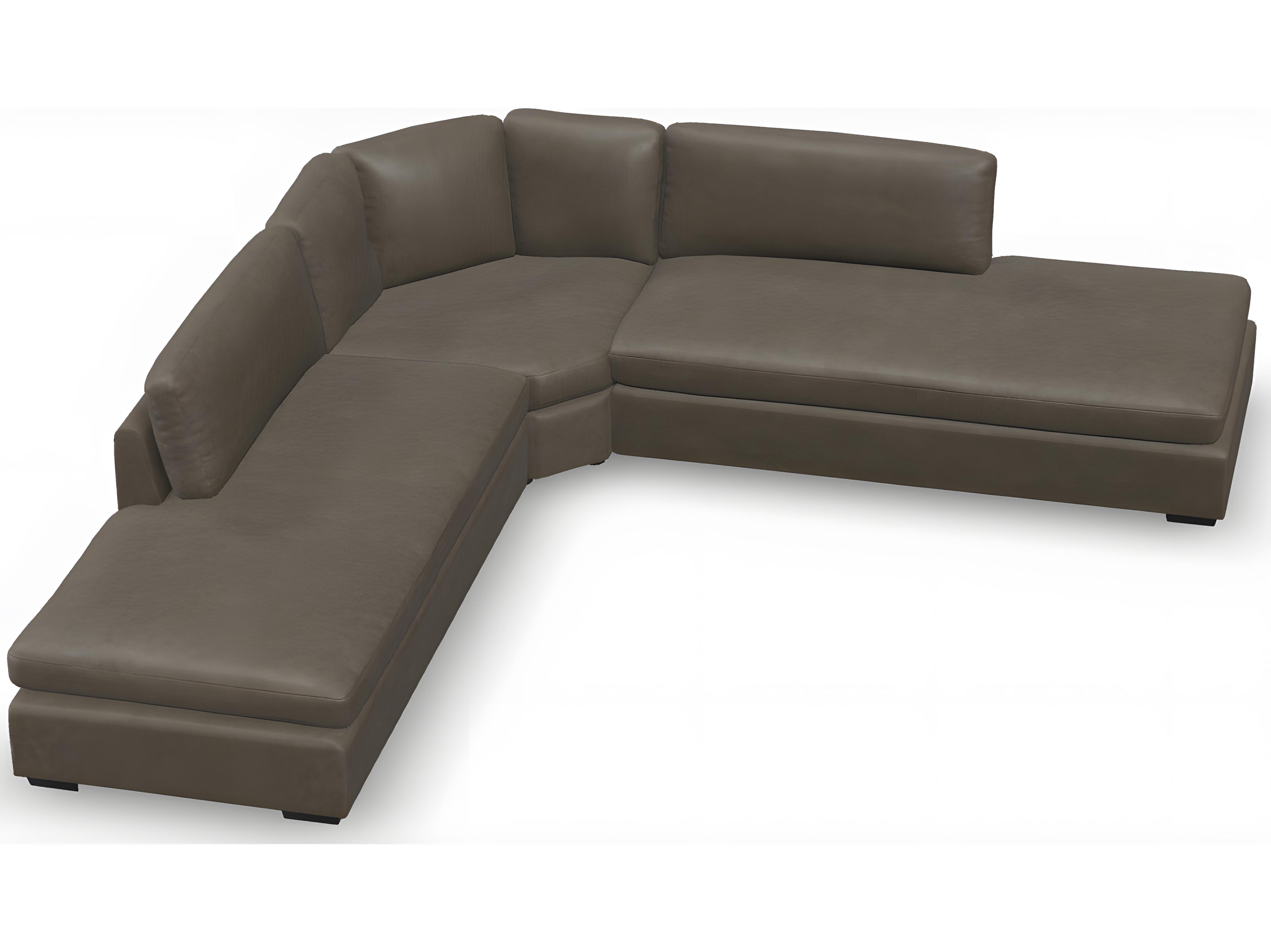 Palliser Ensemble Max Angle Arm Leather Upholstery Sectional Sofa