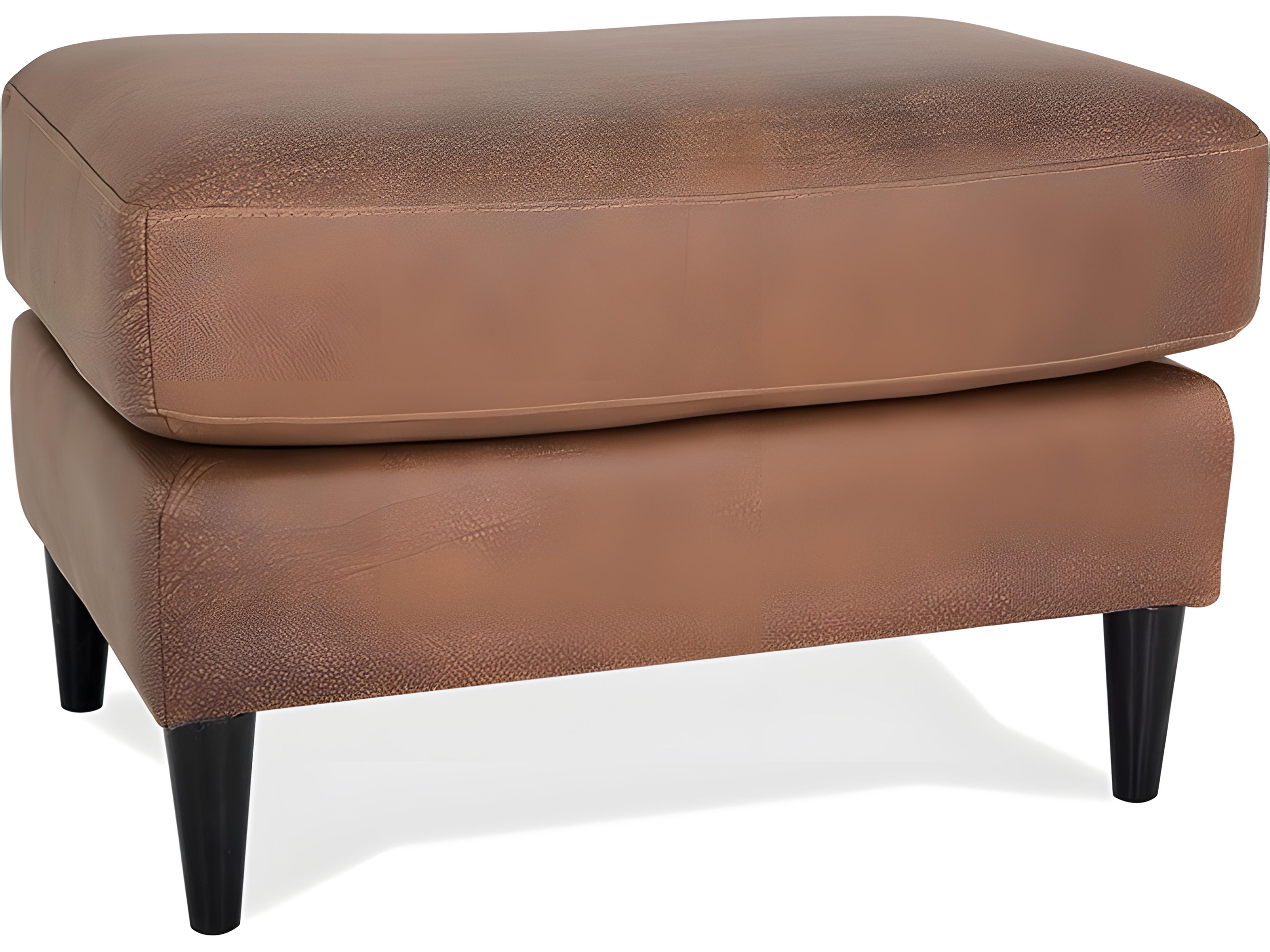 Palliser Ensemble Max Roll Arm Leather Upholstery Ottoman