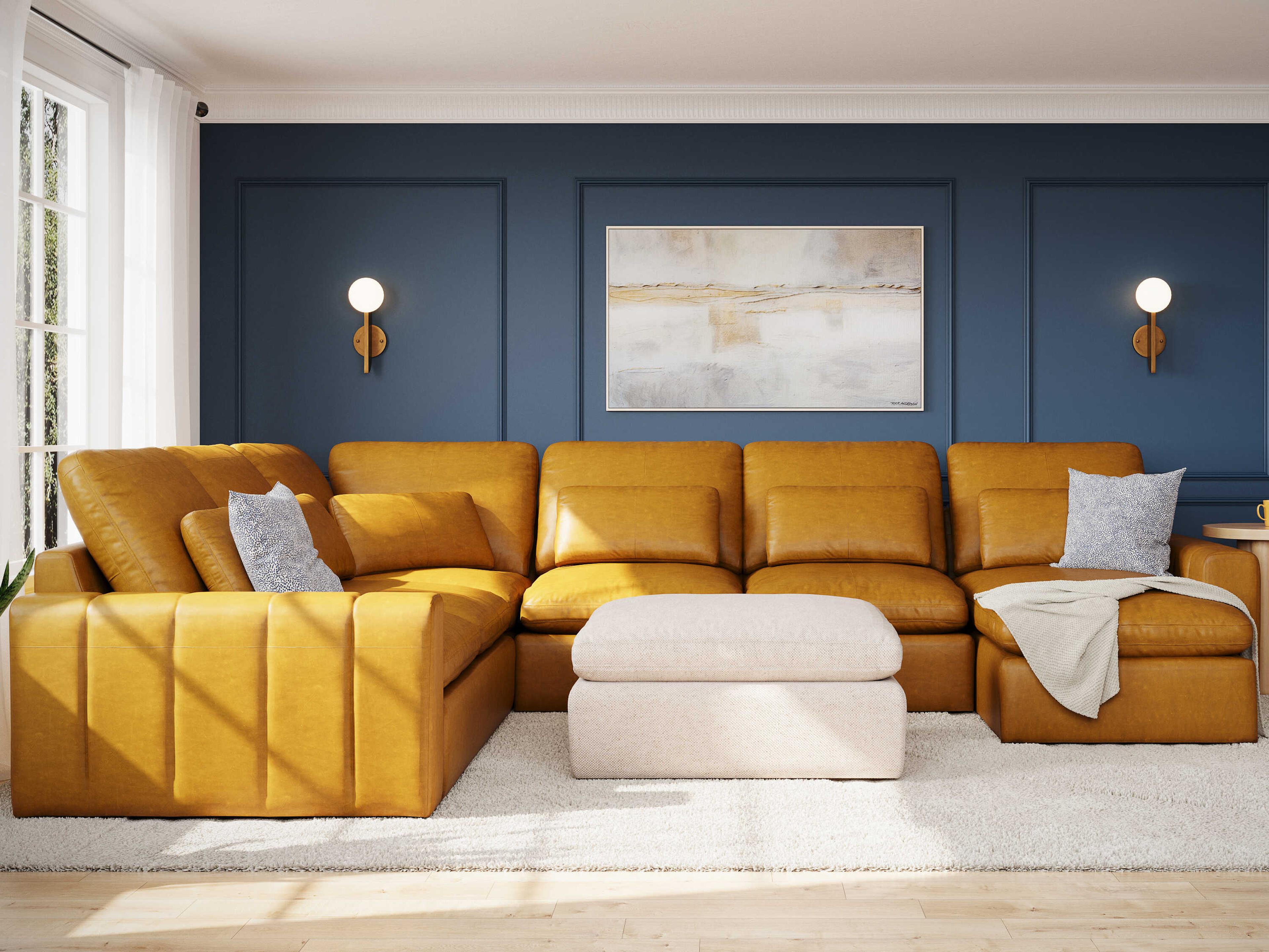 Palliser Dawson Max Upholstered Sectional Sofa