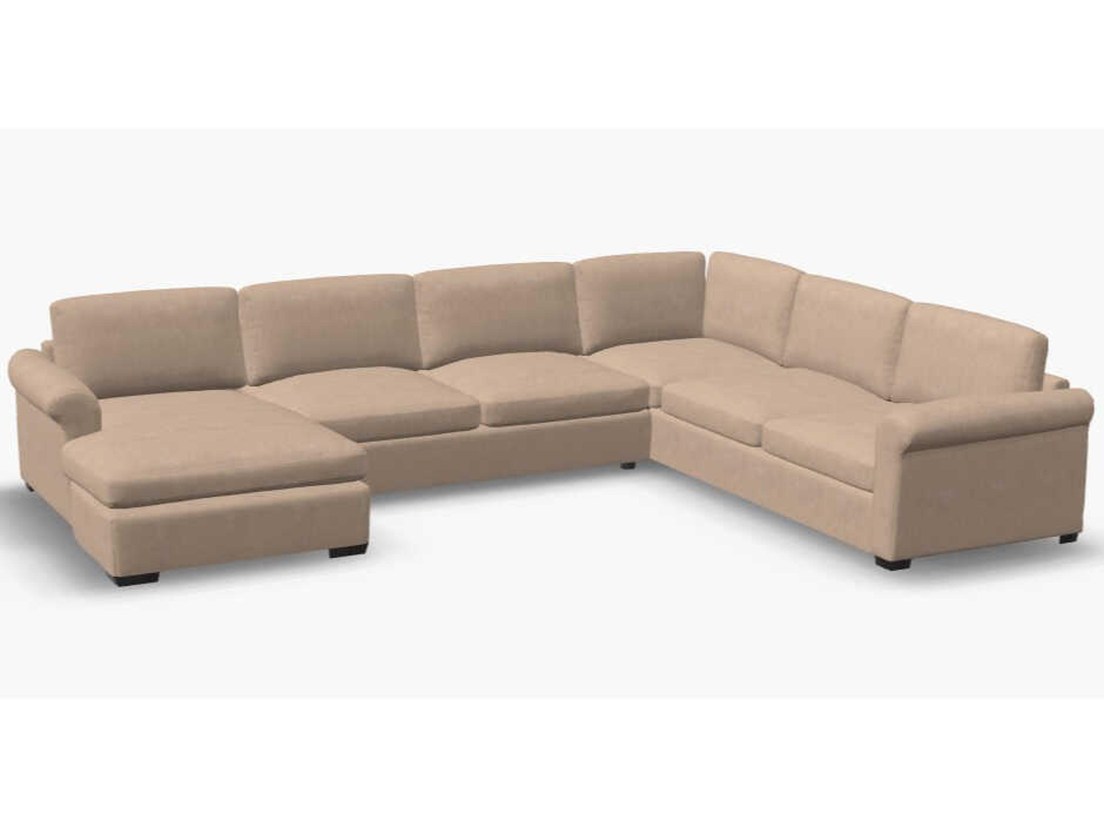 Palliser Ensemble Roll Arm Upholstered Sectional Sofa