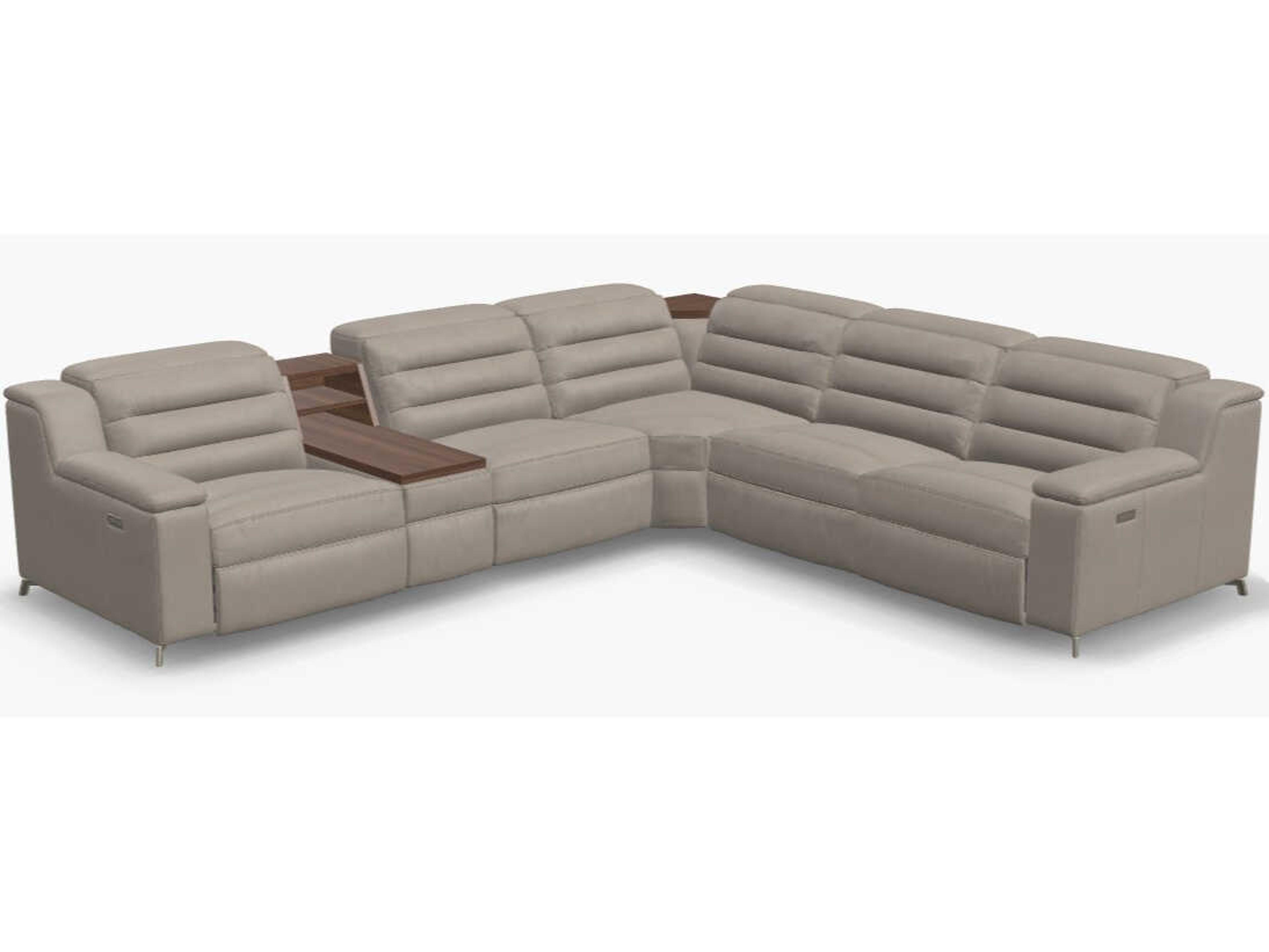 Palliser Lotus Upholstered Sectional Sofa