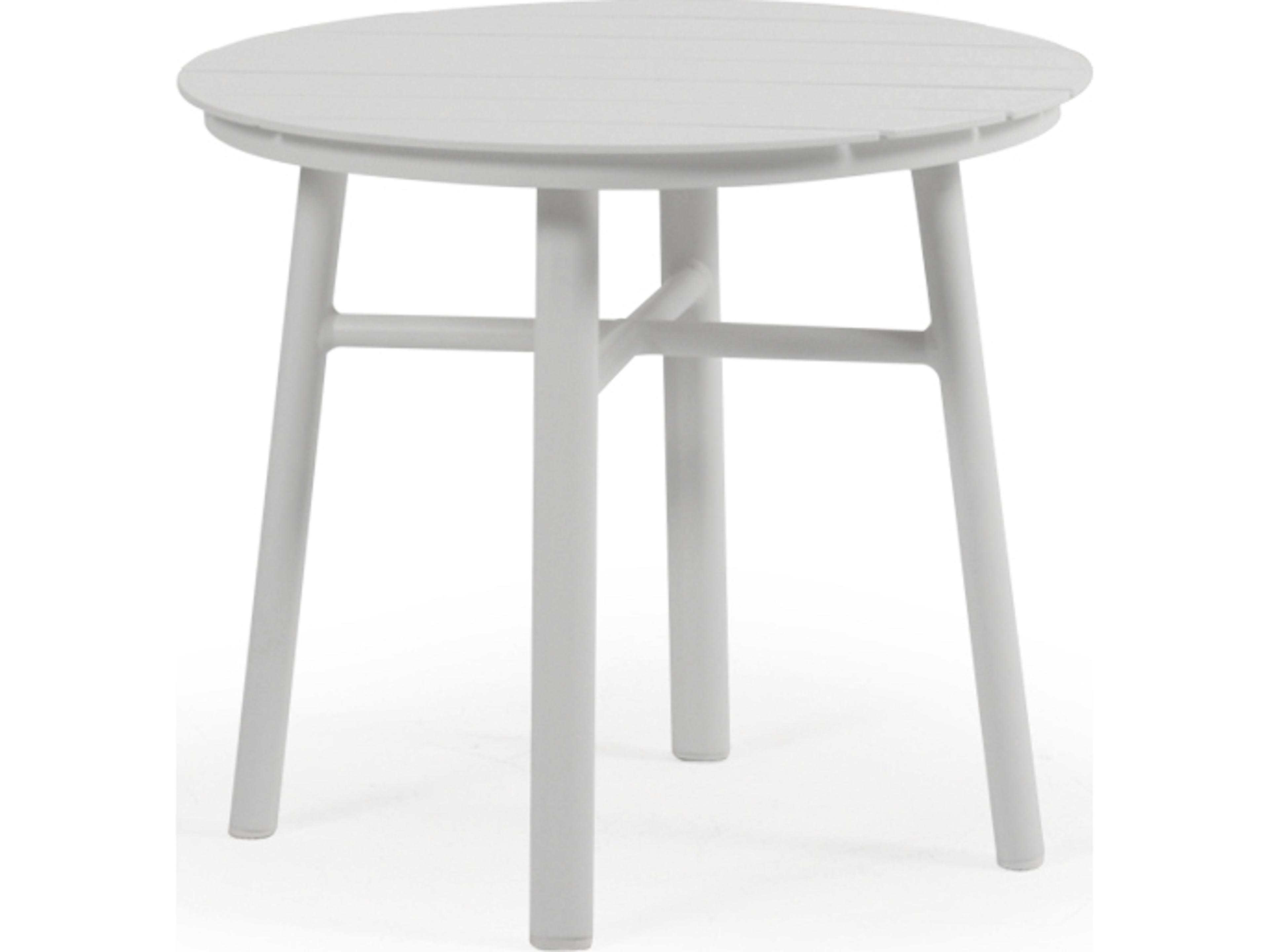 Watermark Living Sandoval Aluminum Round Slat Table Top