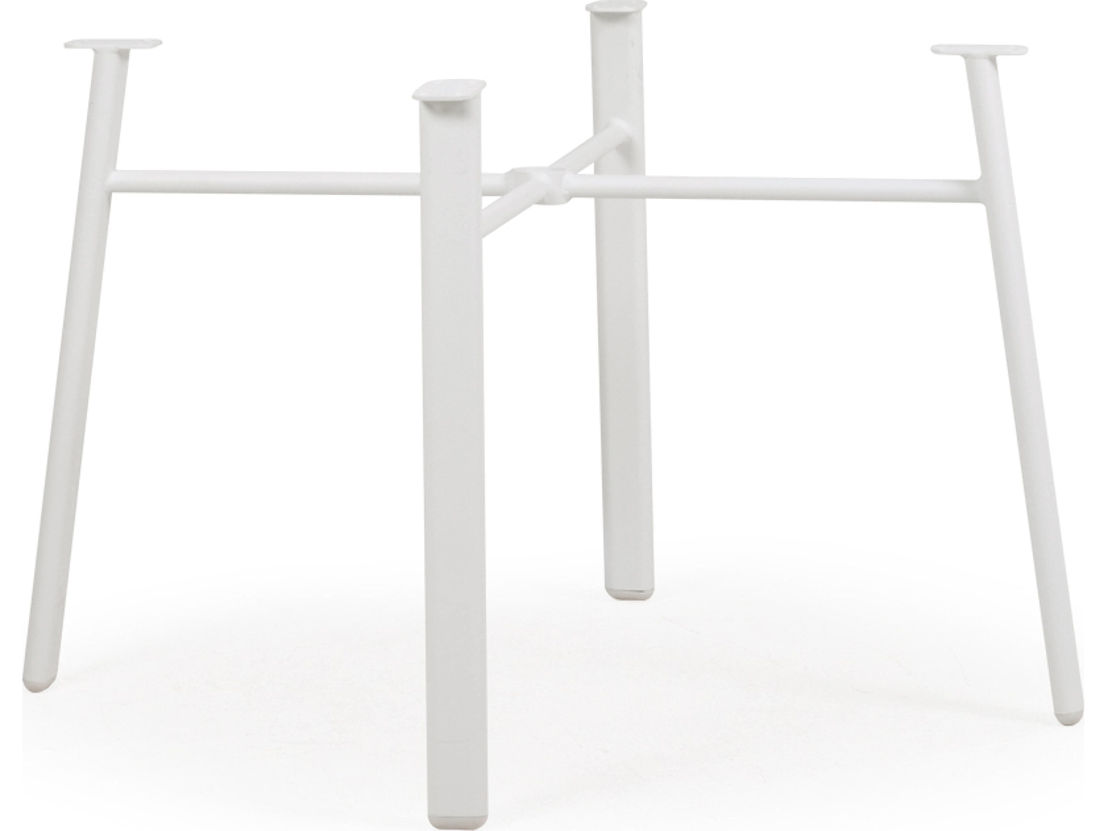 Palm Springs Rattan Sandoval Aluminum Round Dining Table Base