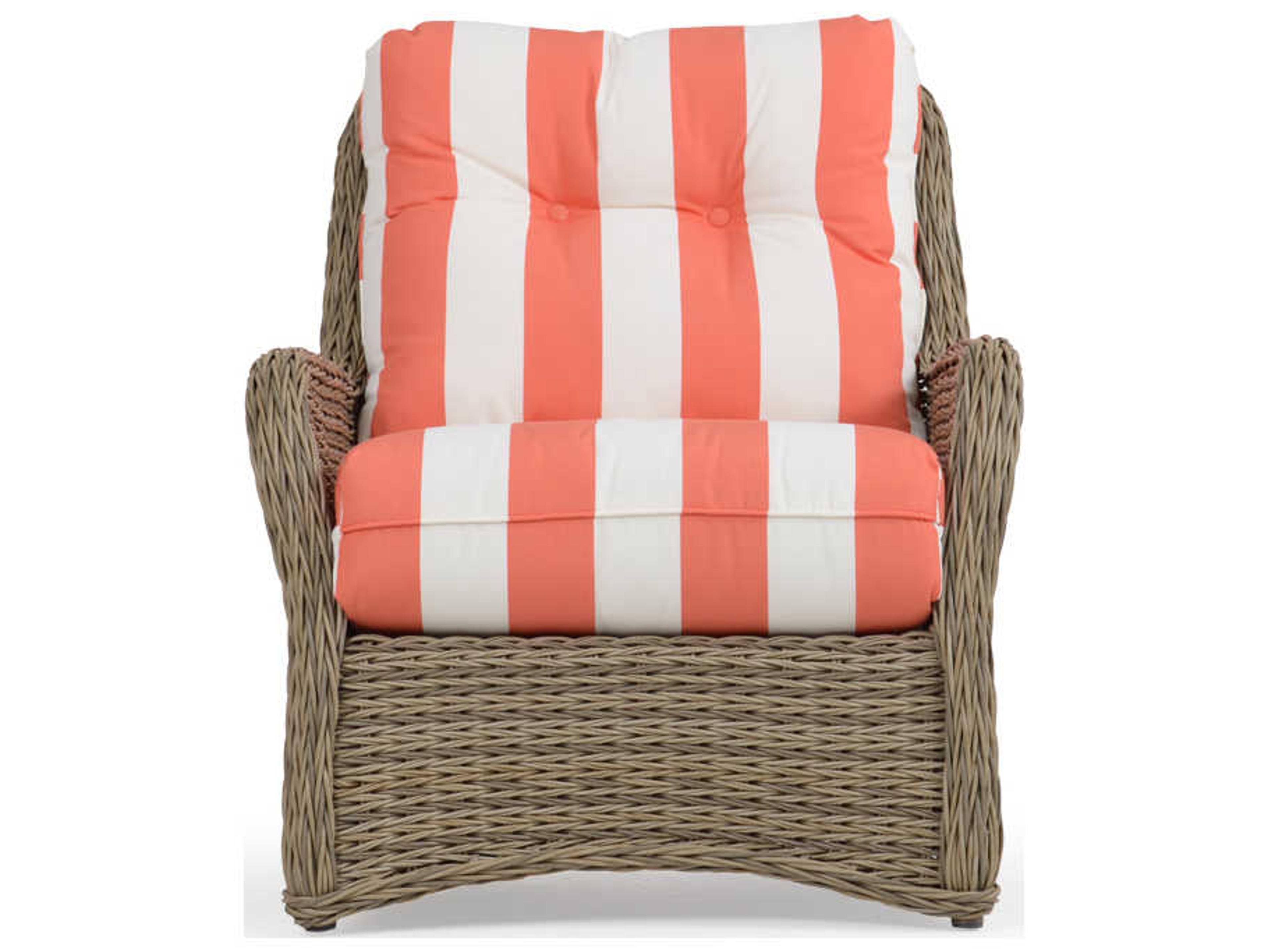 Watermark Living Quick Ship Riverside Wicker Patio Lounge Chair